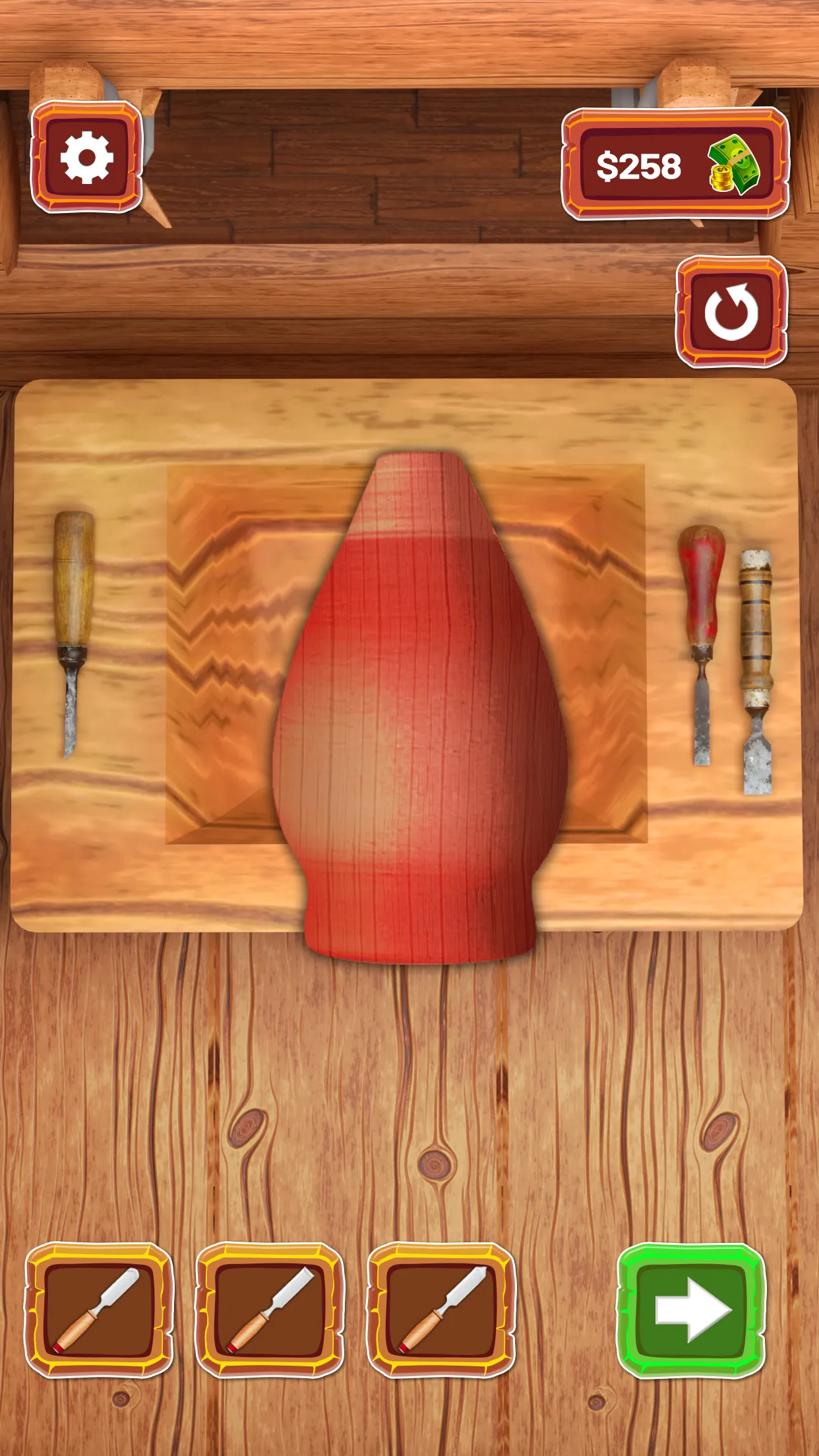 Wood Turning : Wood Carving 3d | Indus Appstore | Screenshot