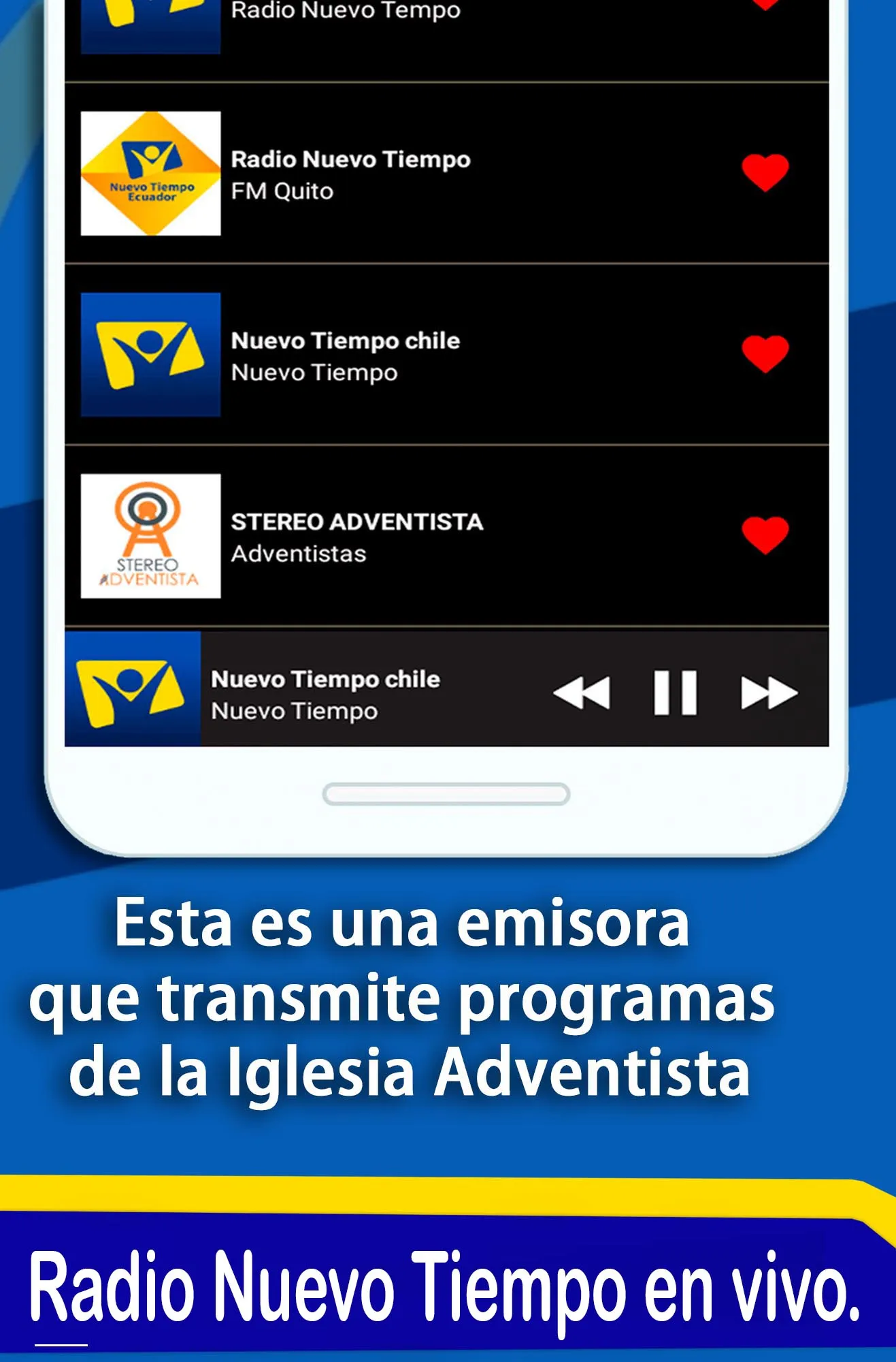 Radios Adventistas | Indus Appstore | Screenshot