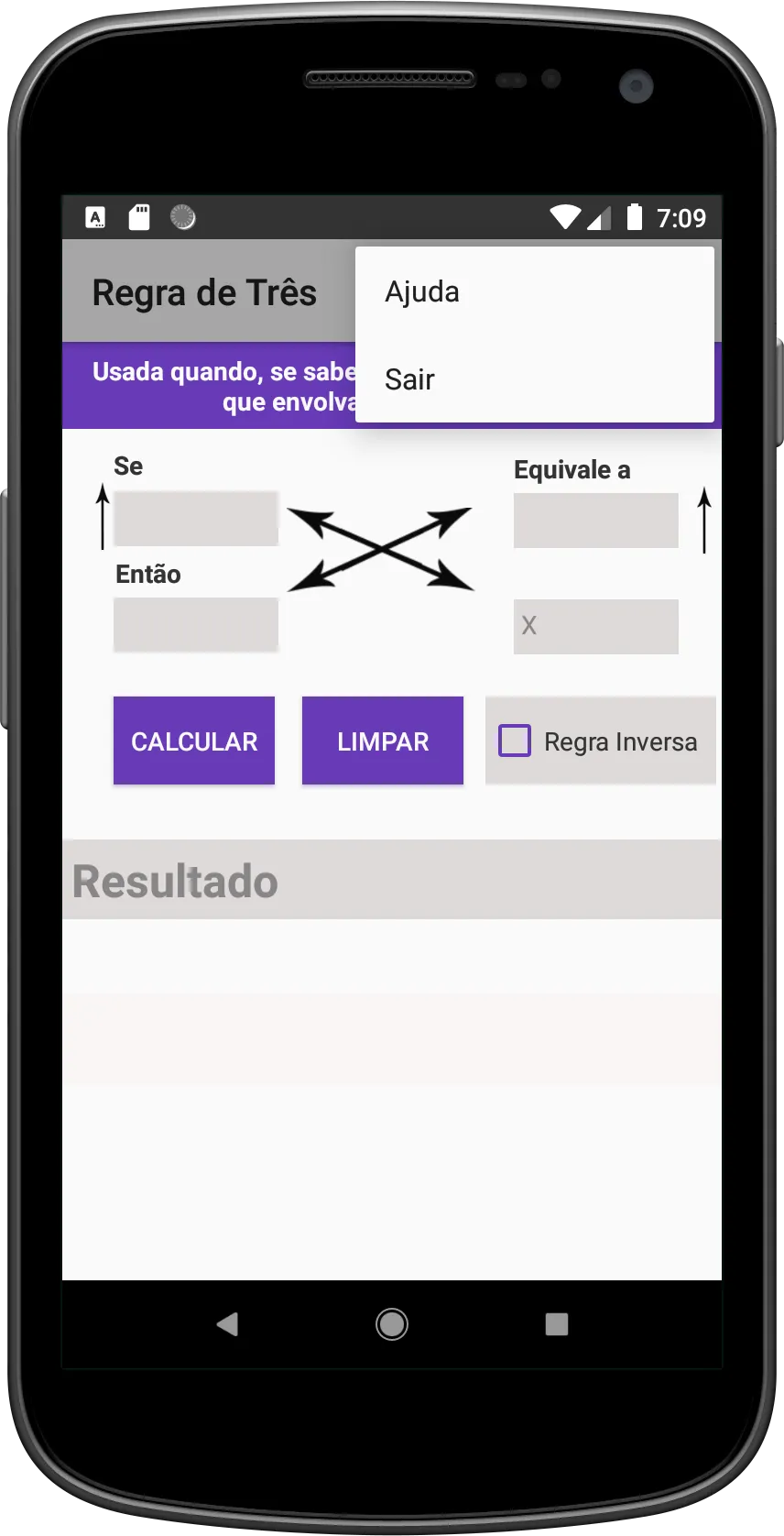 Regra de Três | Indus Appstore | Screenshot