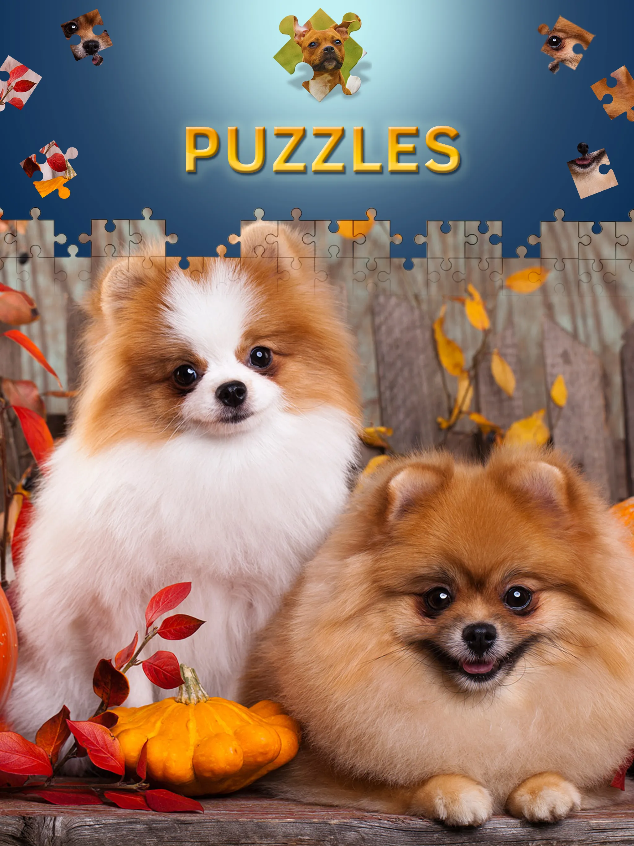 Dog and Puppys Jigsaw Puzzles | Indus Appstore | Screenshot