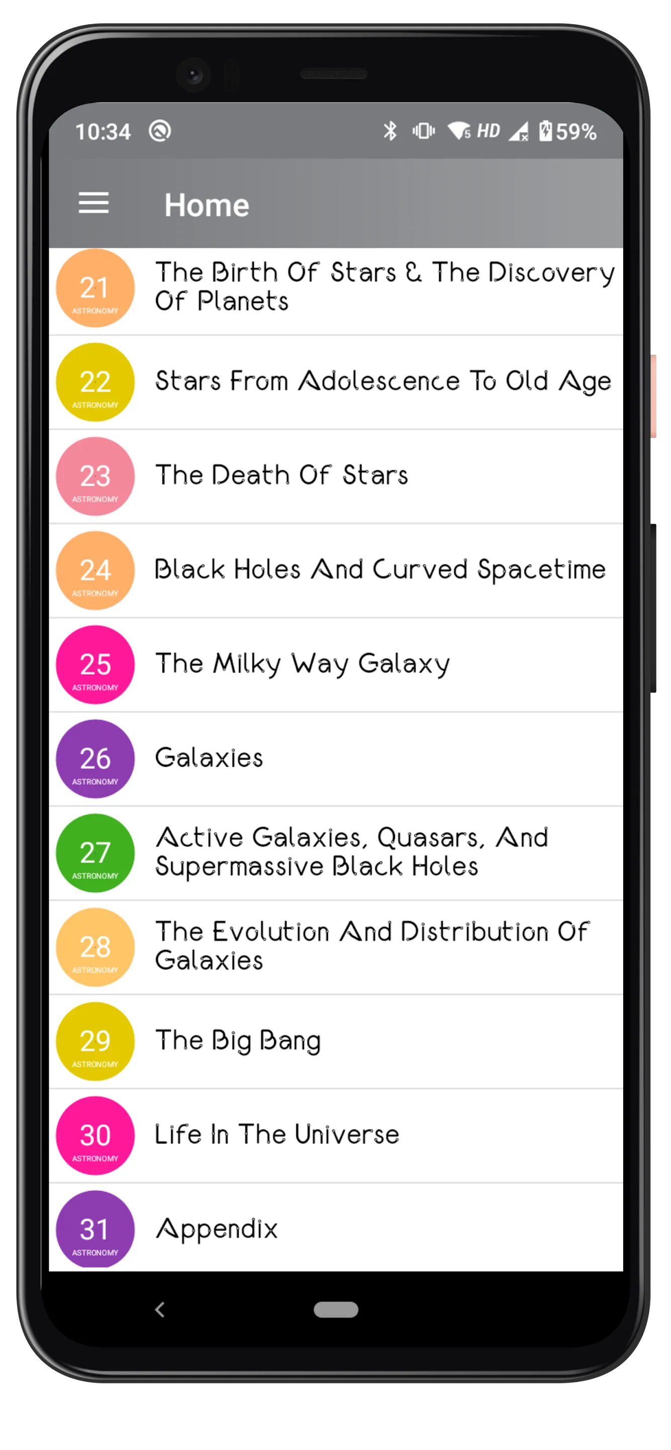 Astronomy | Indus Appstore | Screenshot