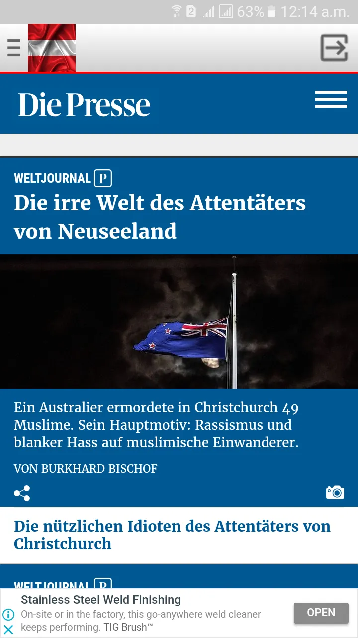 Austria Newspapers | Indus Appstore | Screenshot