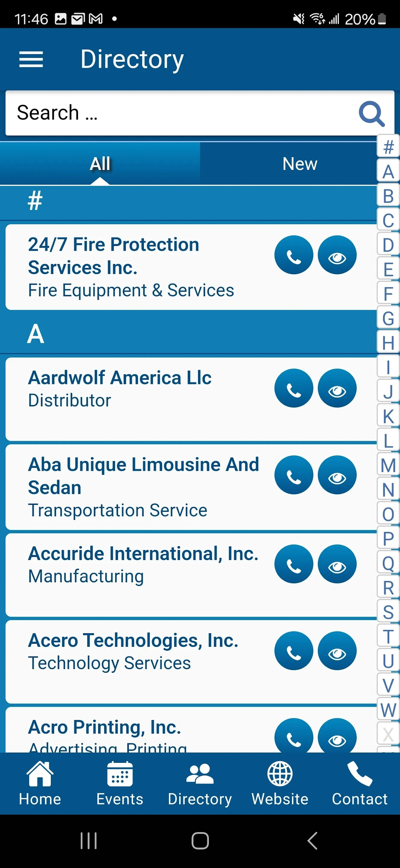 Santa Fe Springs Chamber | Indus Appstore | Screenshot