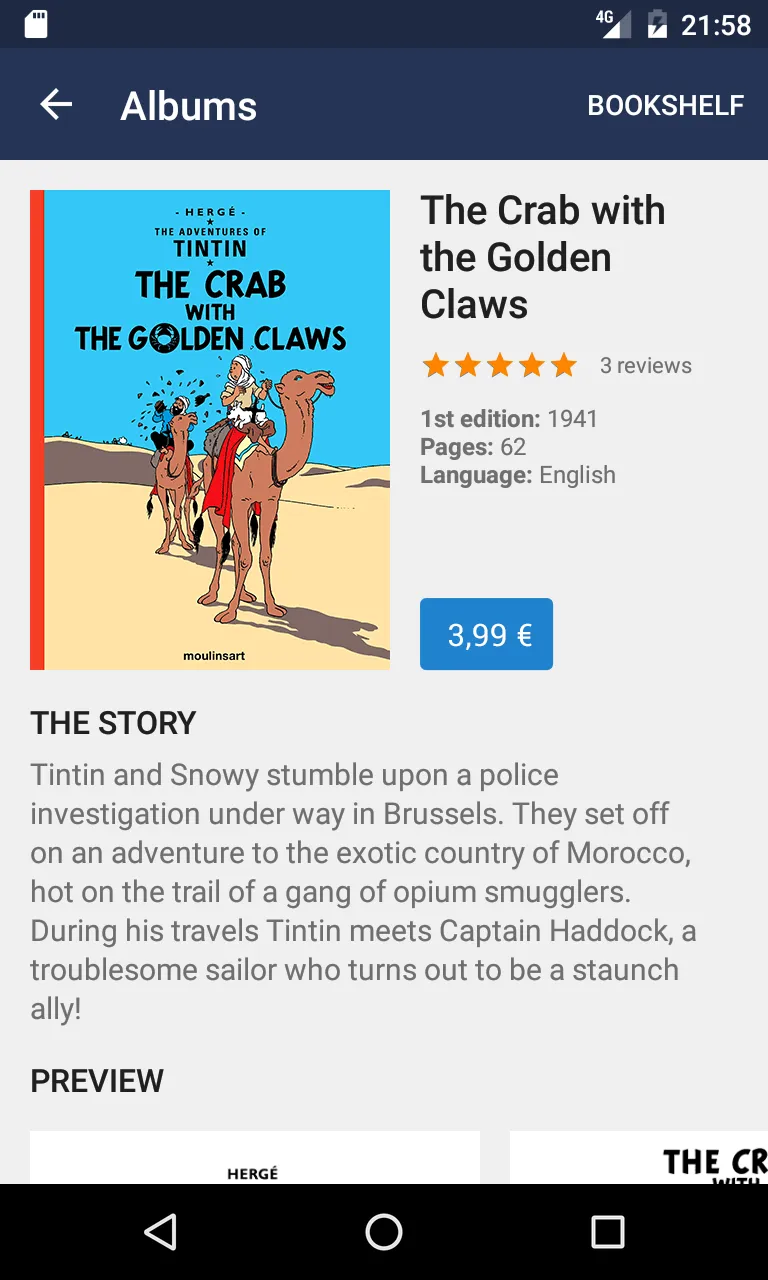 The Adventures of Tintin | Indus Appstore | Screenshot