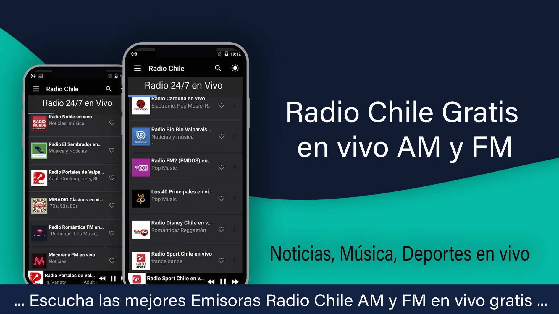 Radio Chile Online | Indus Appstore | Screenshot