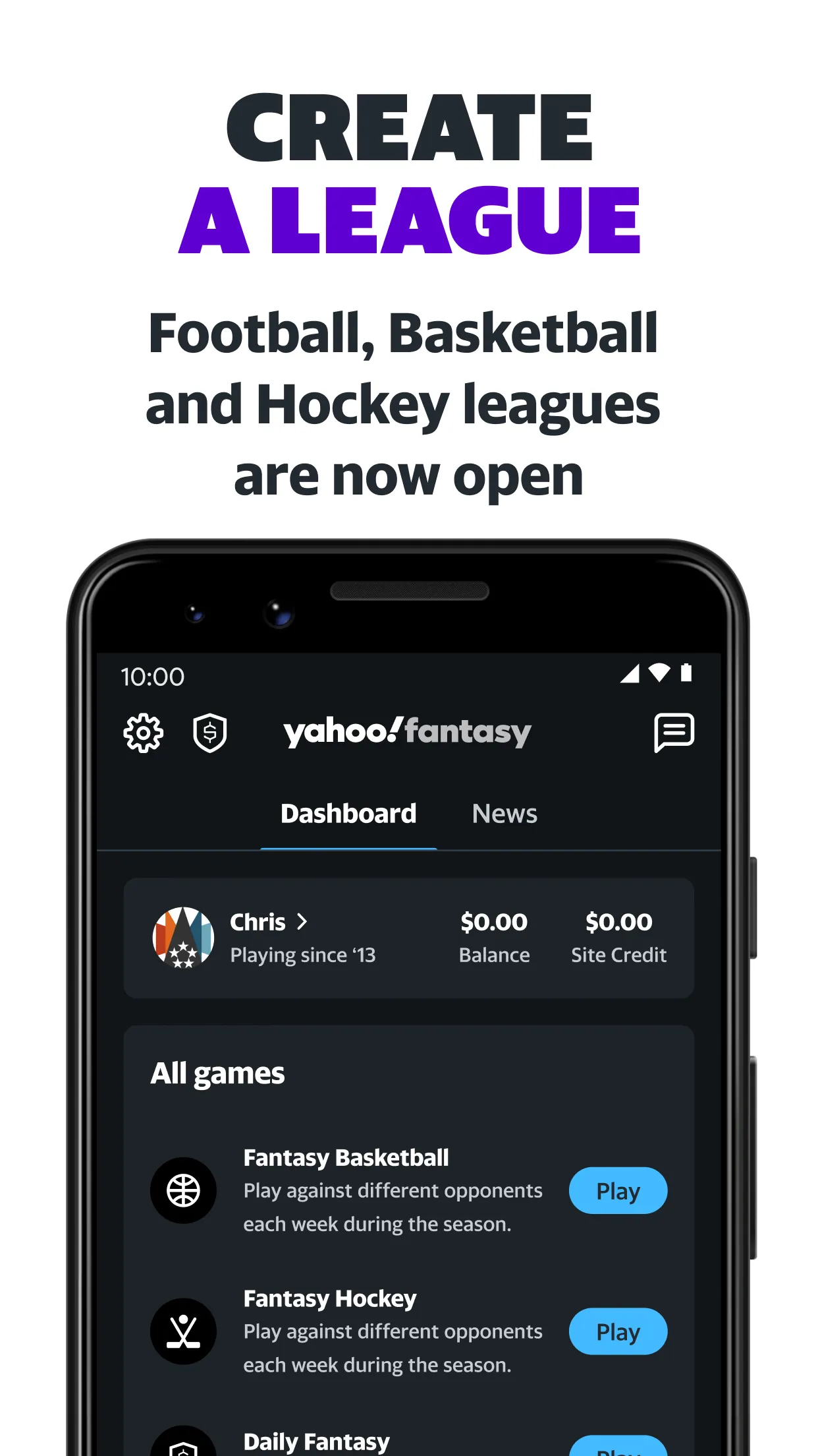 Yahoo Fantasy: Football & more | Indus Appstore | Screenshot