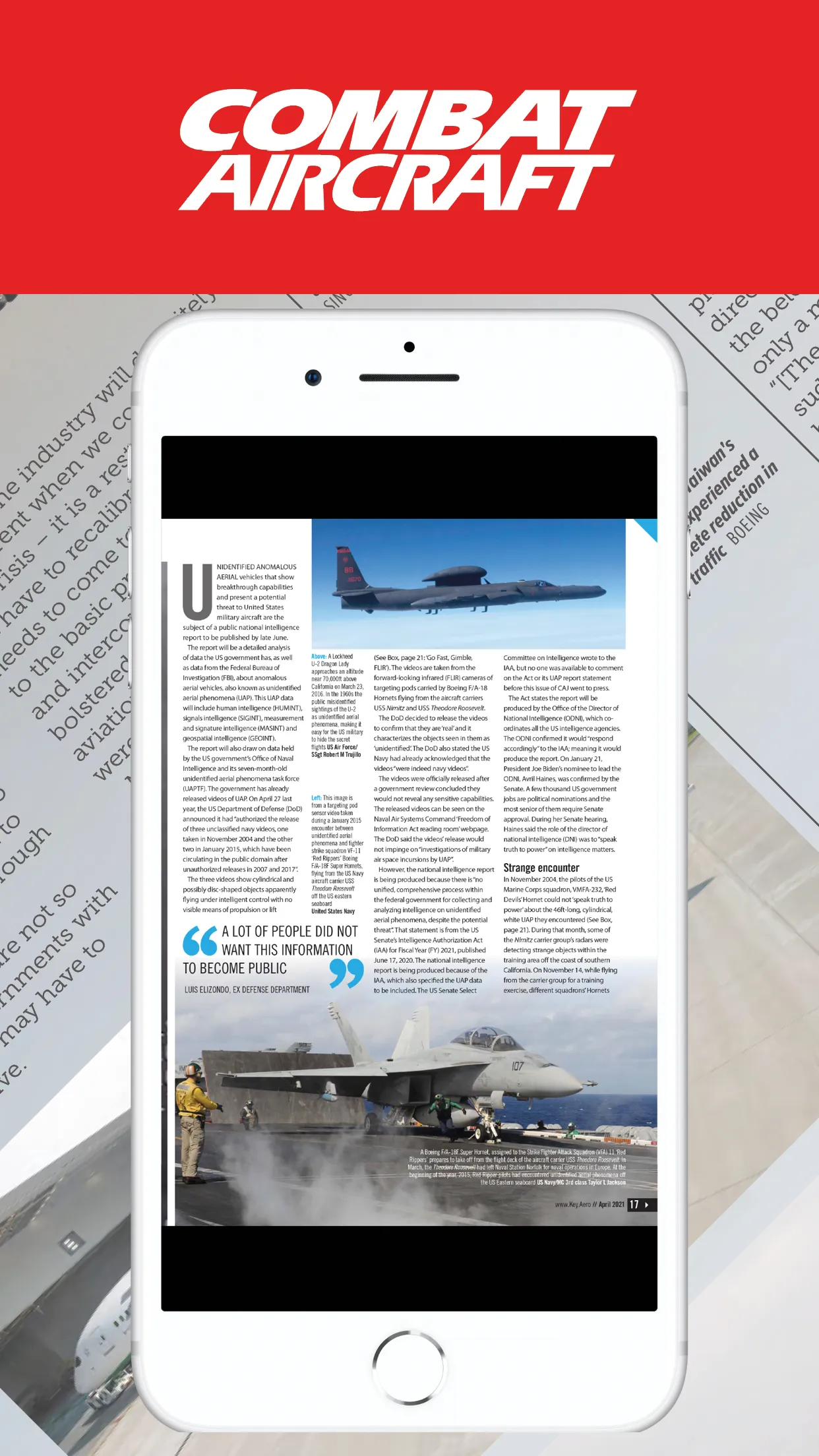 Combat Aircraft Journal | Indus Appstore | Screenshot