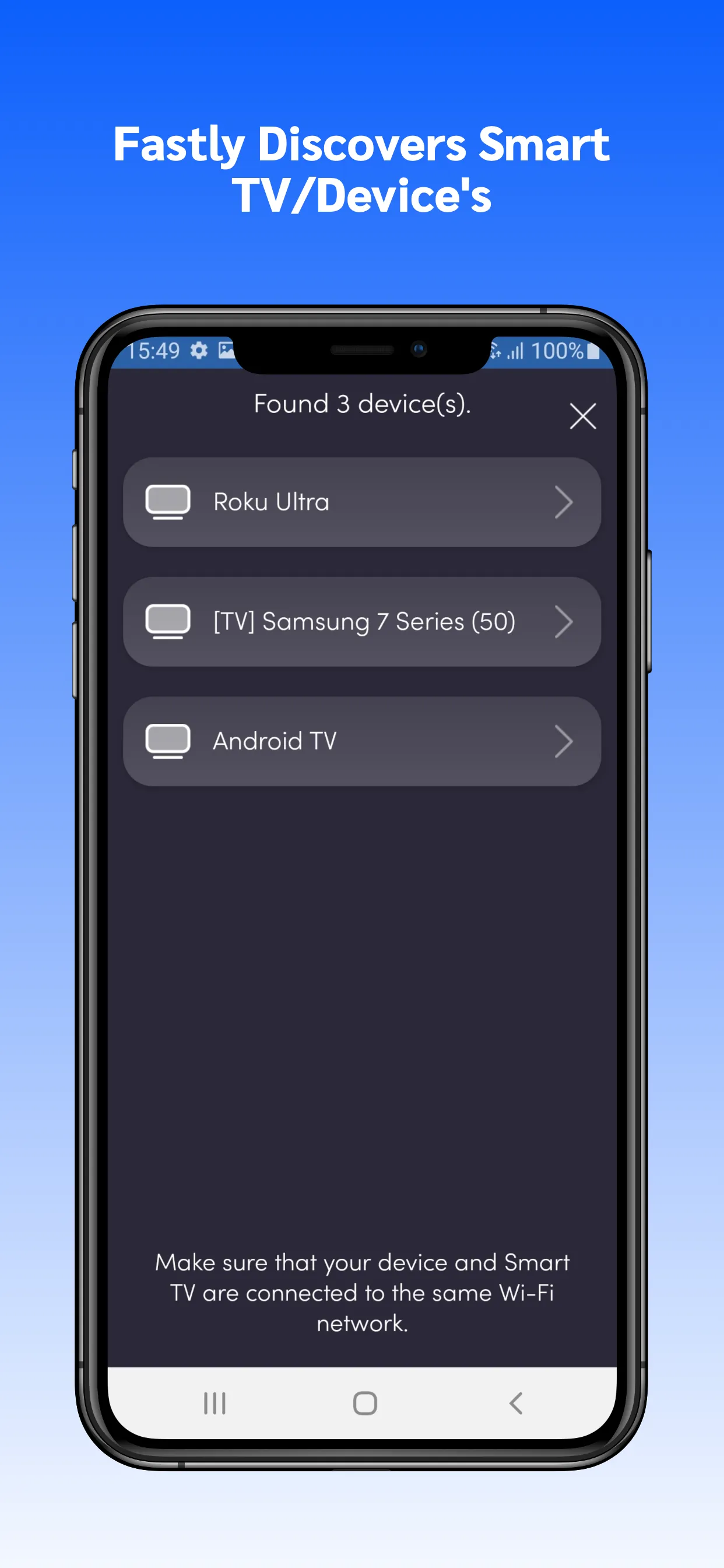 Universal Remote Samsung TV | Indus Appstore | Screenshot