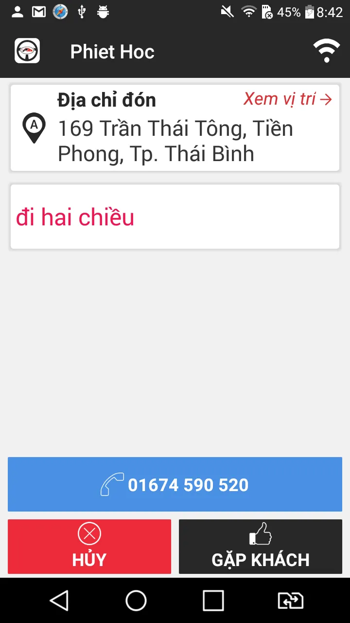 Lái xe Phiệt Học | Indus Appstore | Screenshot