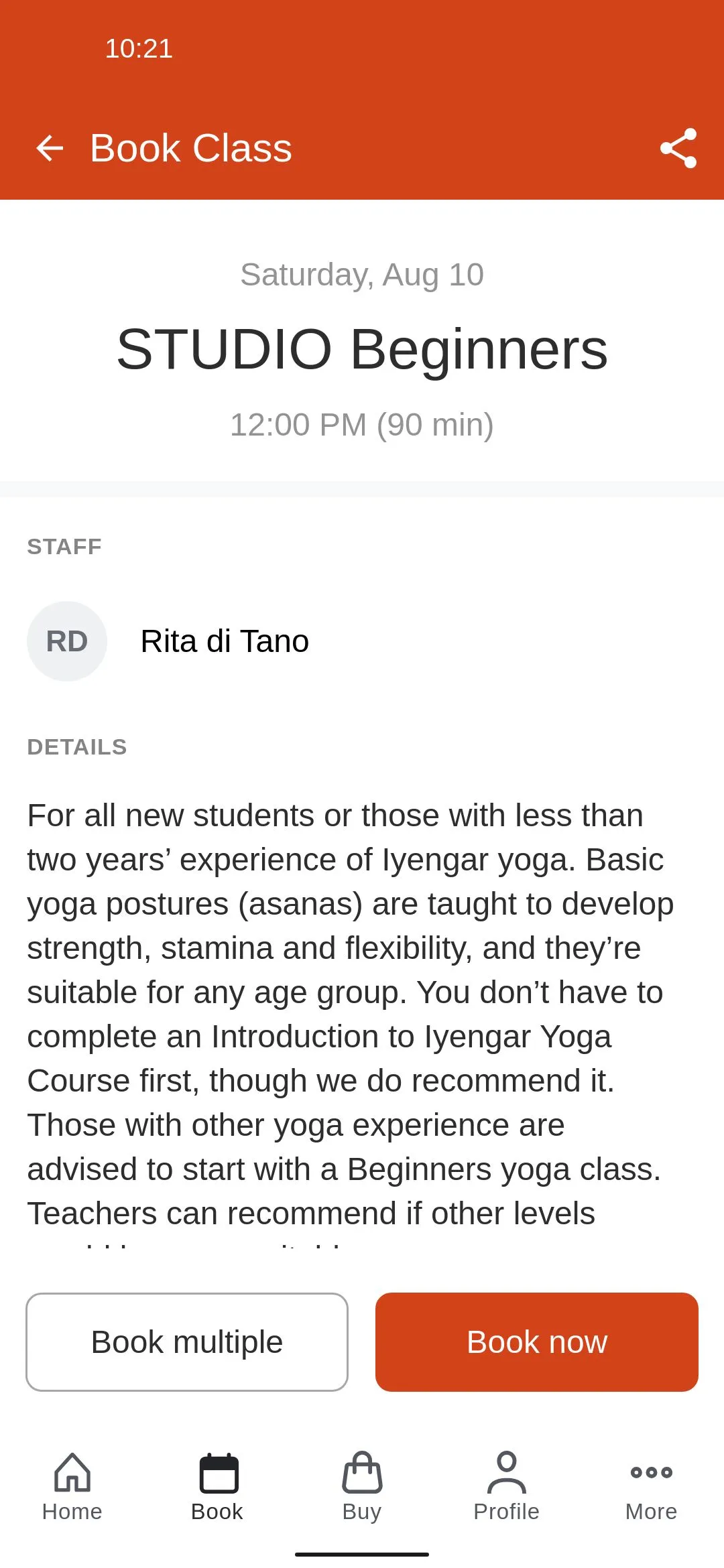 Iyengar Yoga London | Indus Appstore | Screenshot