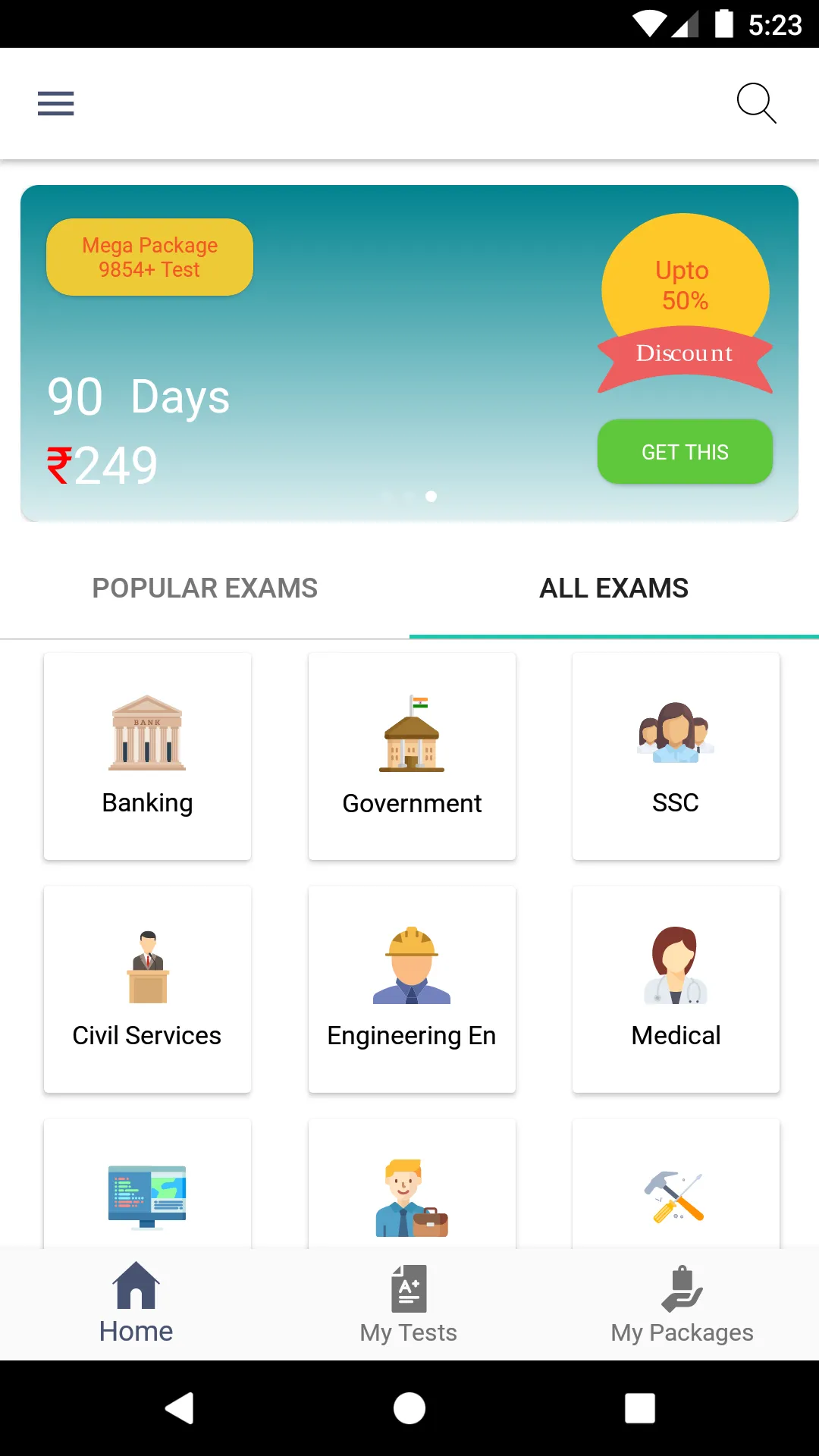 Career Capital TestSeries | Indus Appstore | Screenshot