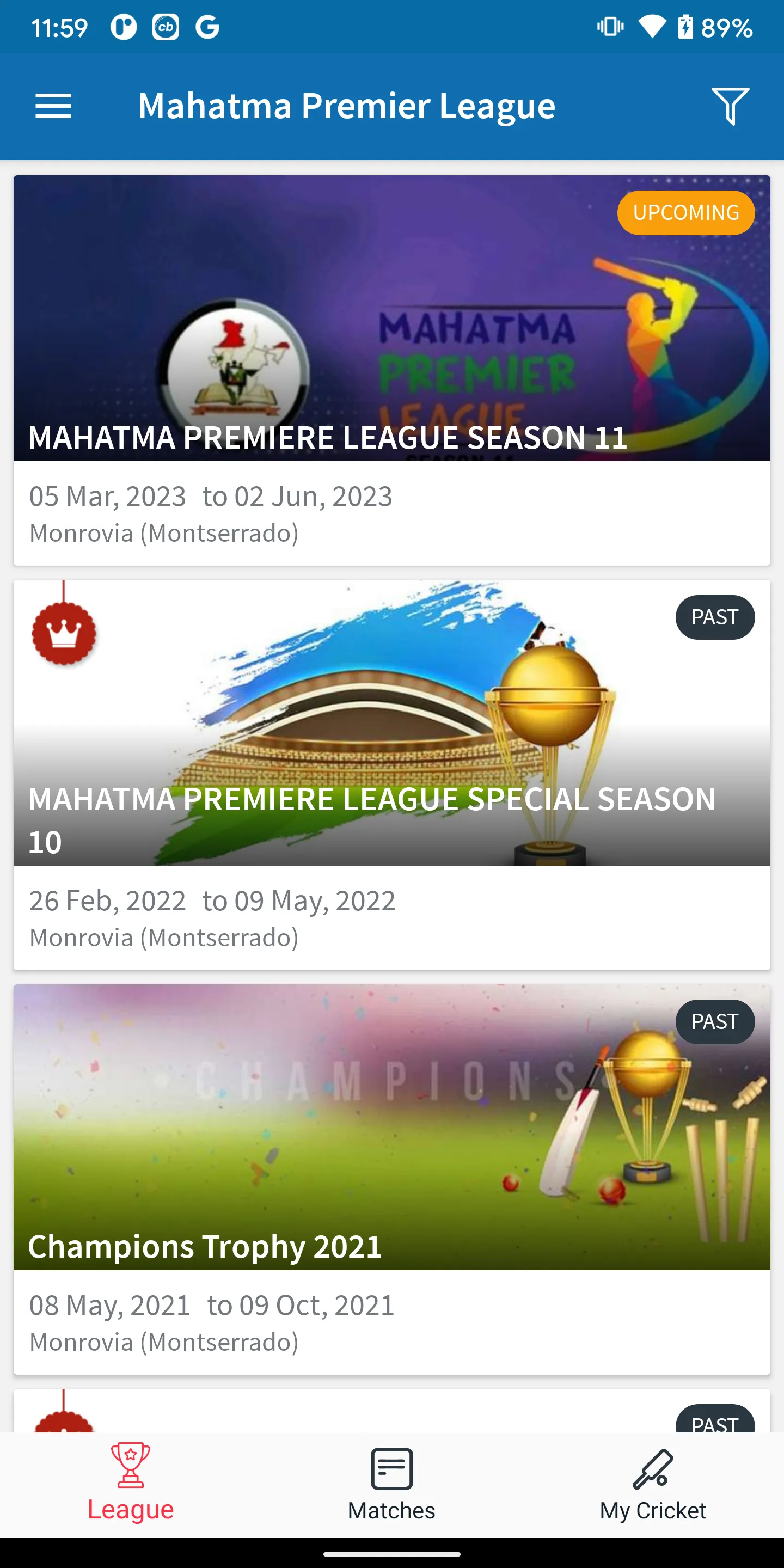 Mahatma Premier League | Indus Appstore | Screenshot