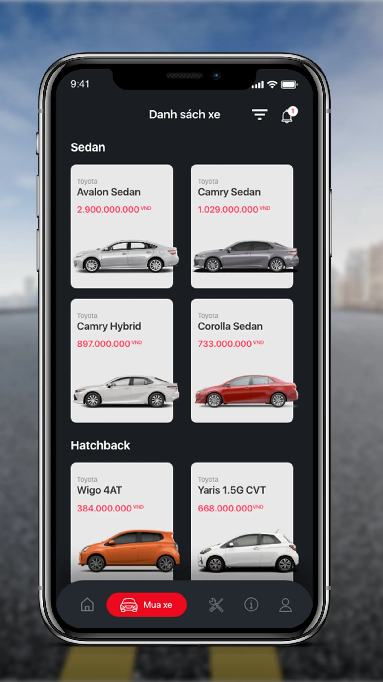 TOYOTA Vietnam | Indus Appstore | Screenshot