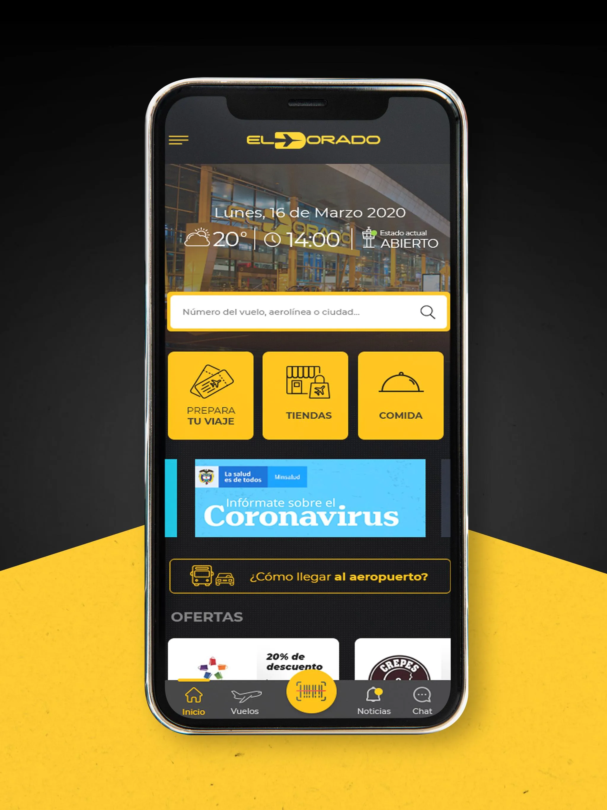 Aeropuerto El Dorado | Indus Appstore | Screenshot