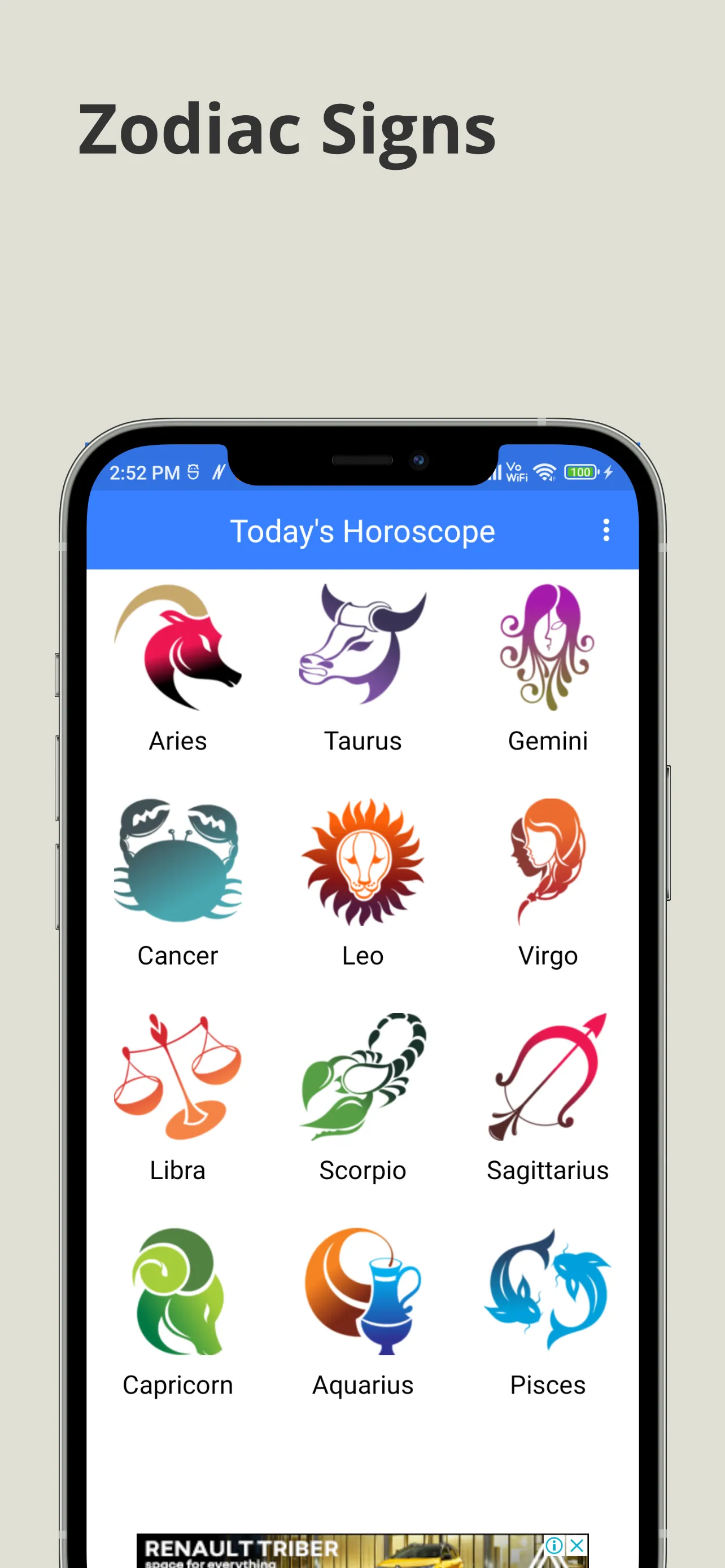 English Horoscope | Indus Appstore | Screenshot