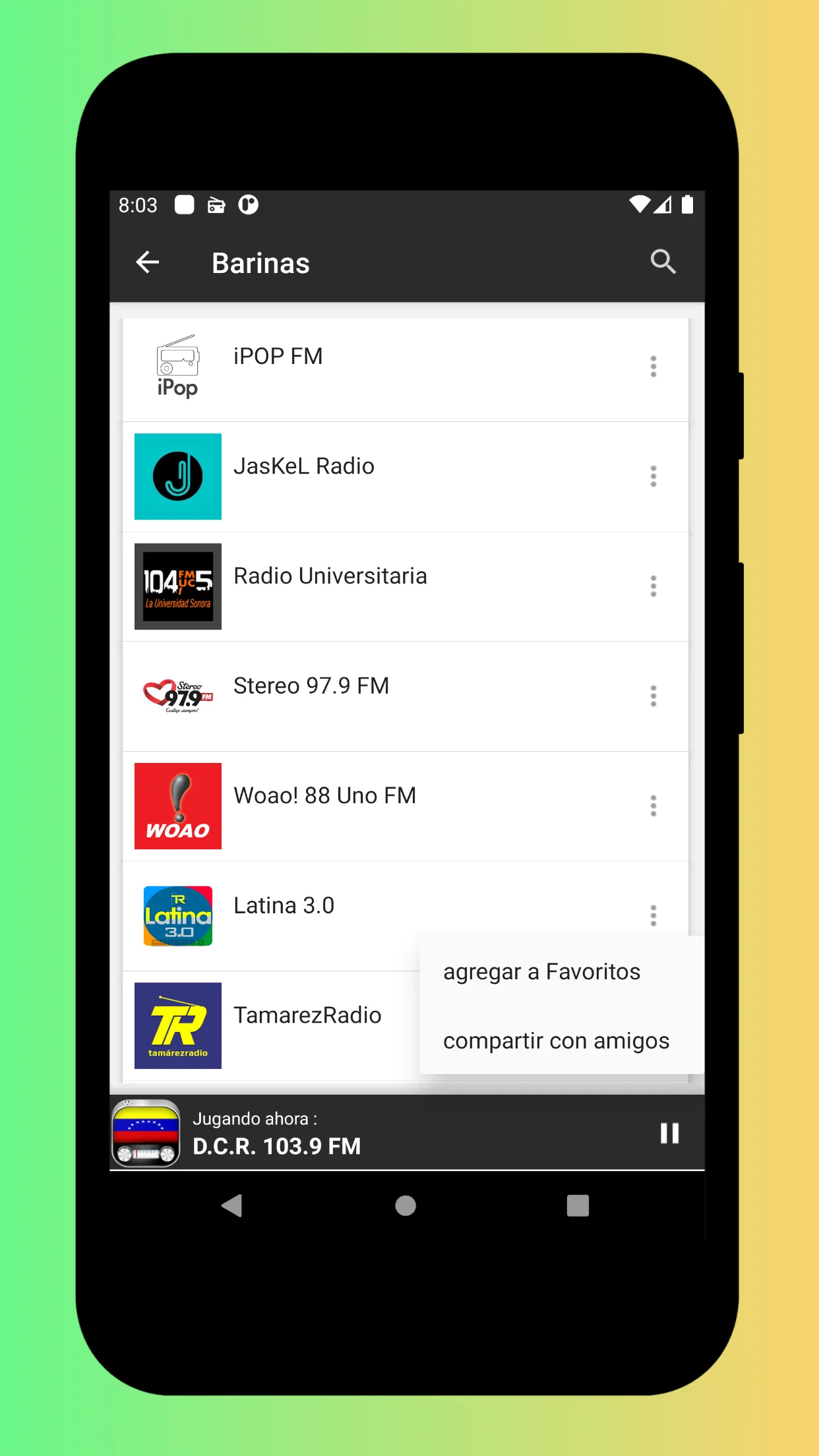 Radio Venezuela - Radio FM AM | Indus Appstore | Screenshot