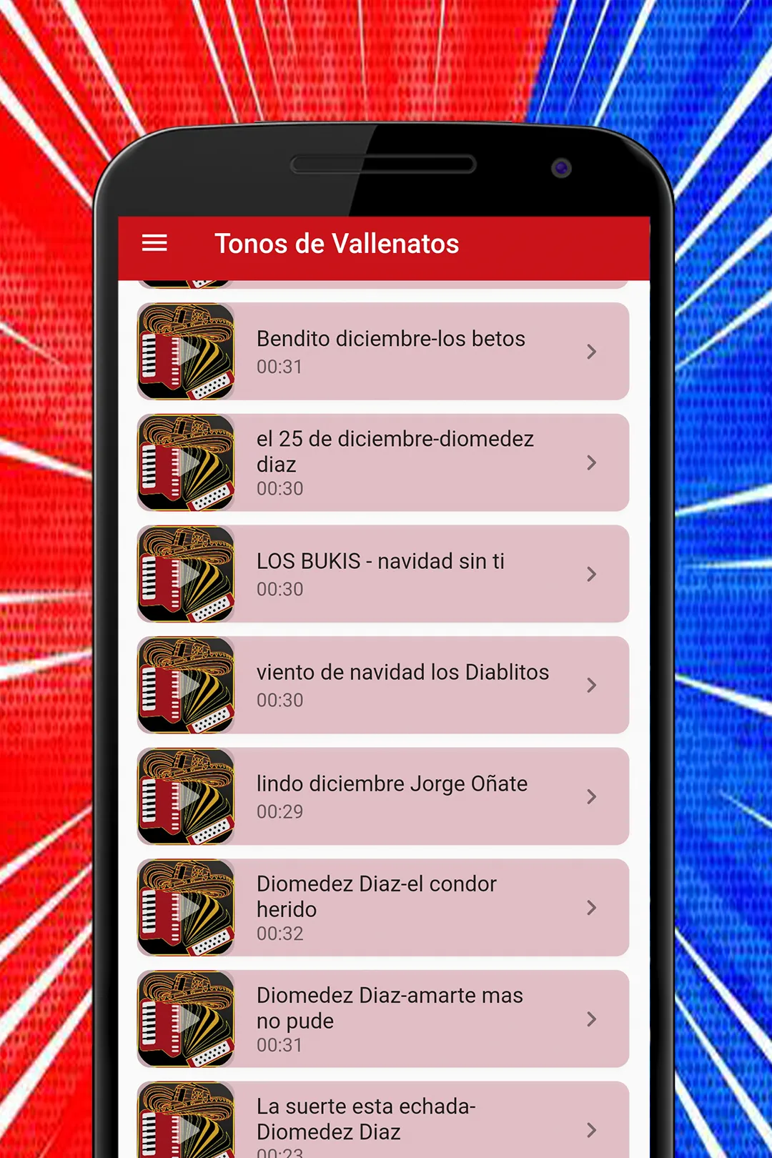 Ringtones Vallenatos | Indus Appstore | Screenshot