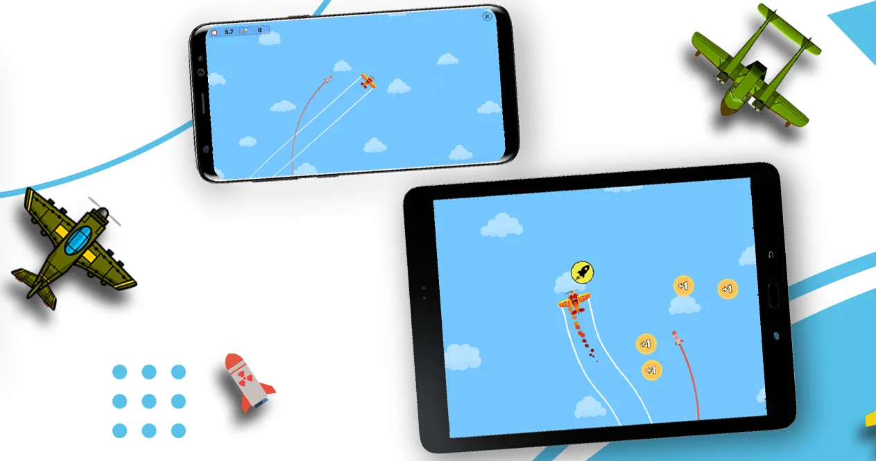 Raining Rockets - Missile Esca | Indus Appstore | Screenshot