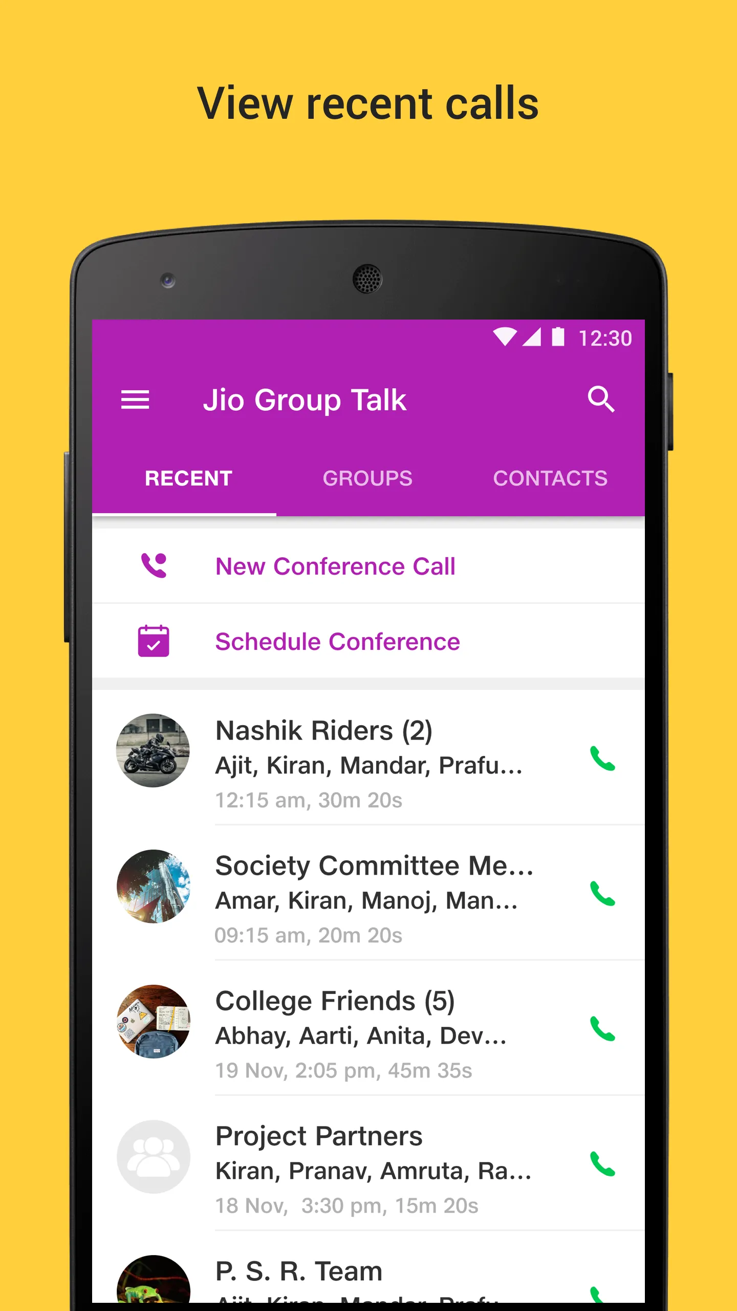 JioGroupTalk | Indus Appstore | Screenshot