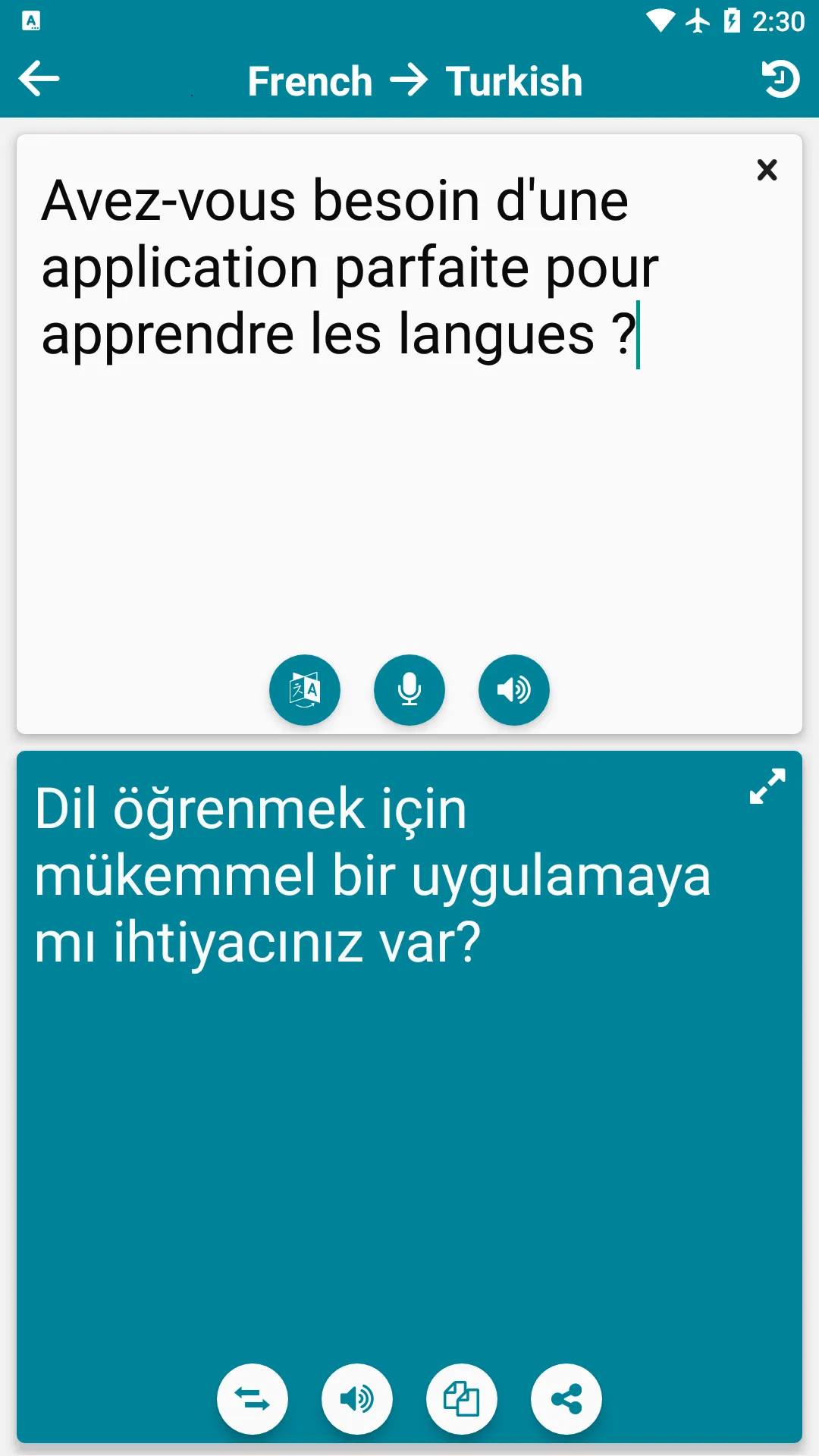 French - Turkish | Indus Appstore | Screenshot