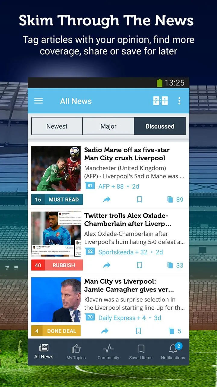 Unofficial Man City News | Indus Appstore | Screenshot