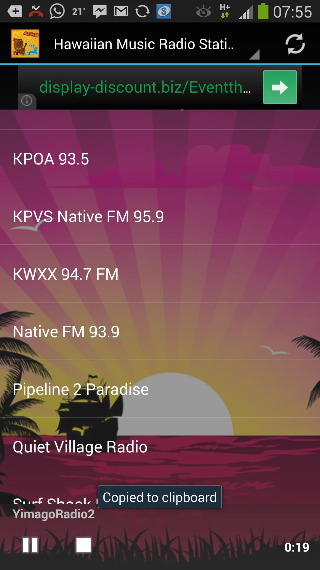 Hawaiian Music Radio Stations | Indus Appstore | Screenshot