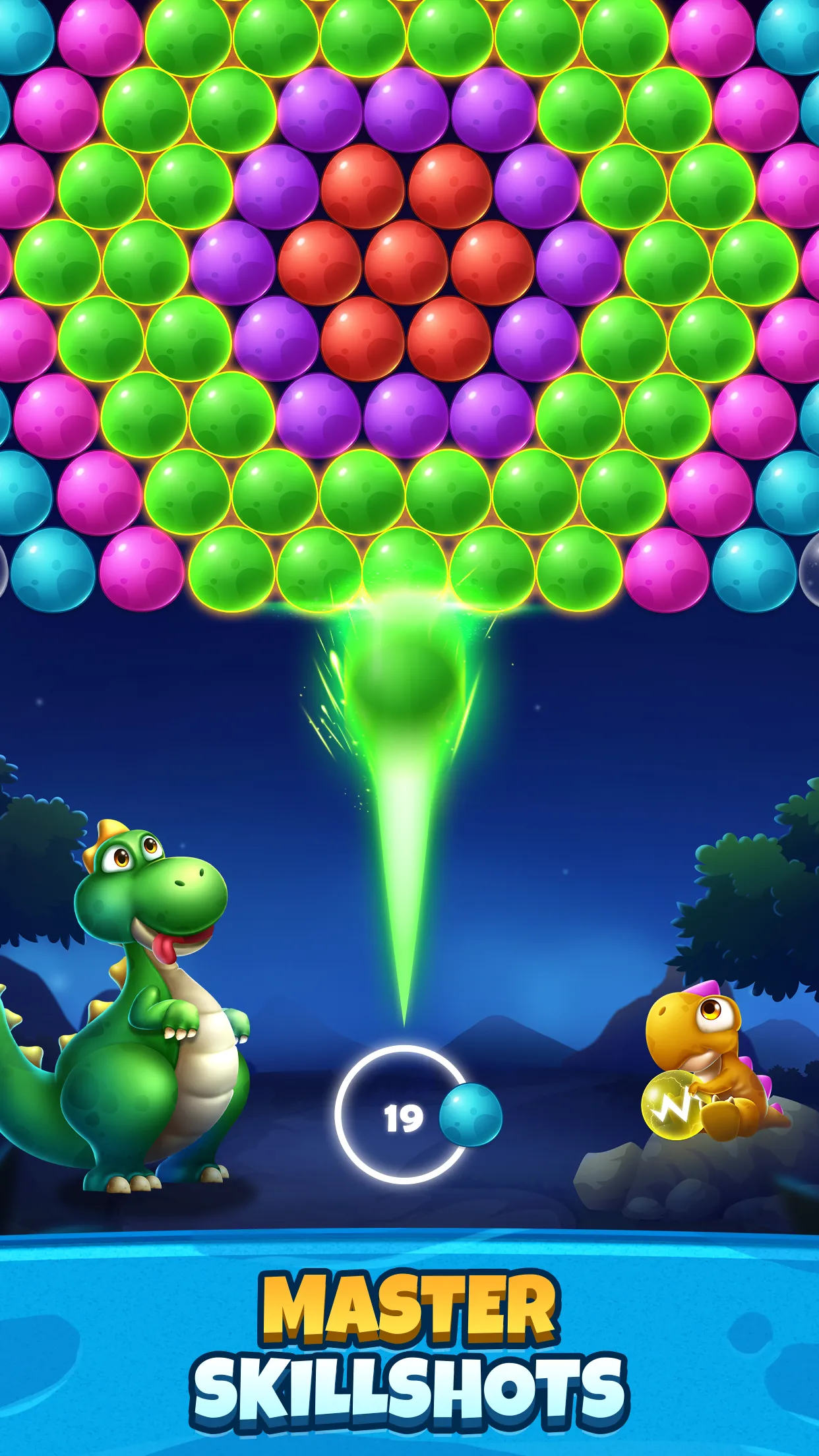 Bubble Shooter Primitive Eggs | Indus Appstore | Screenshot