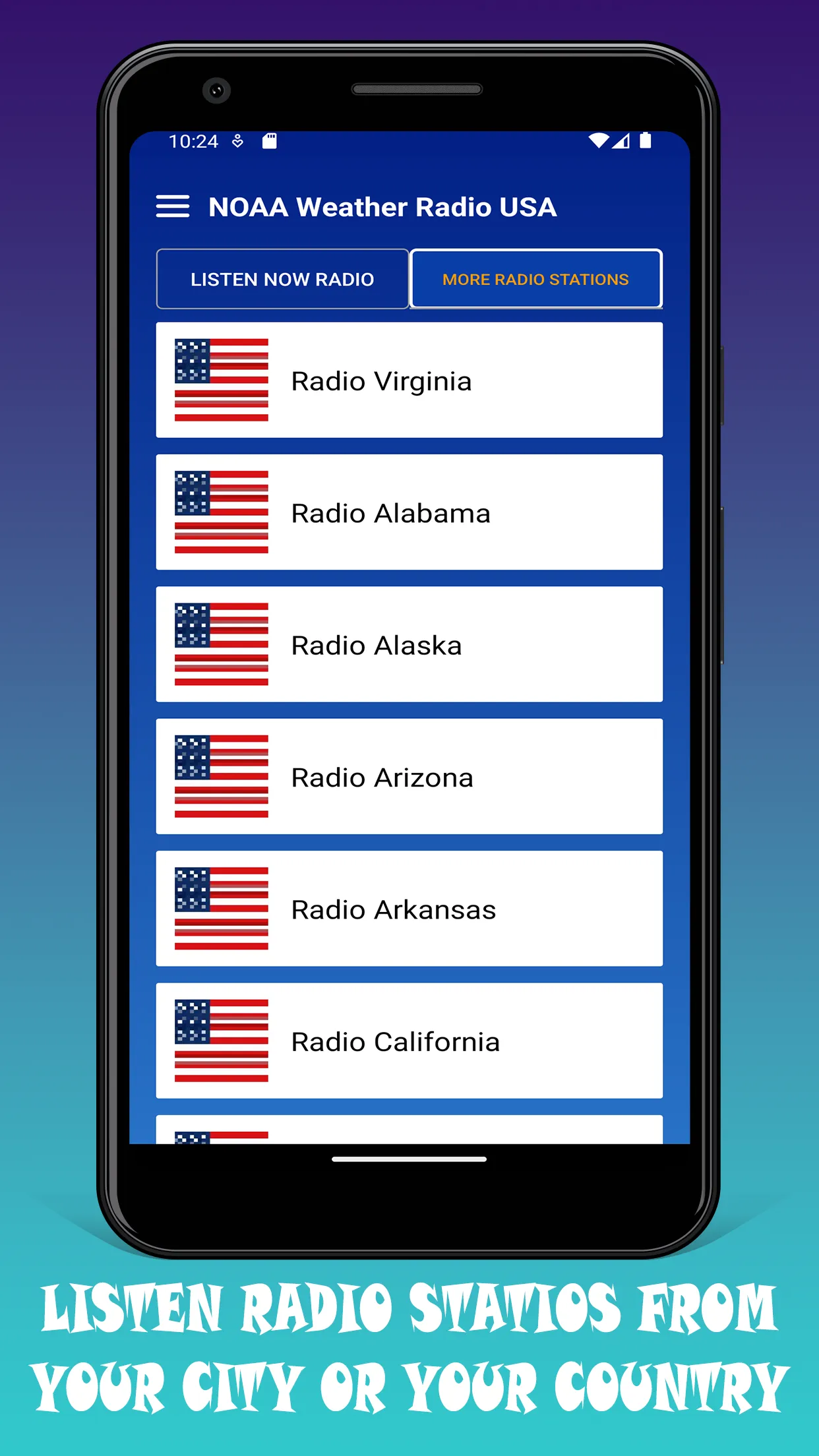 NOAA Weather Radio App Online | Indus Appstore | Screenshot