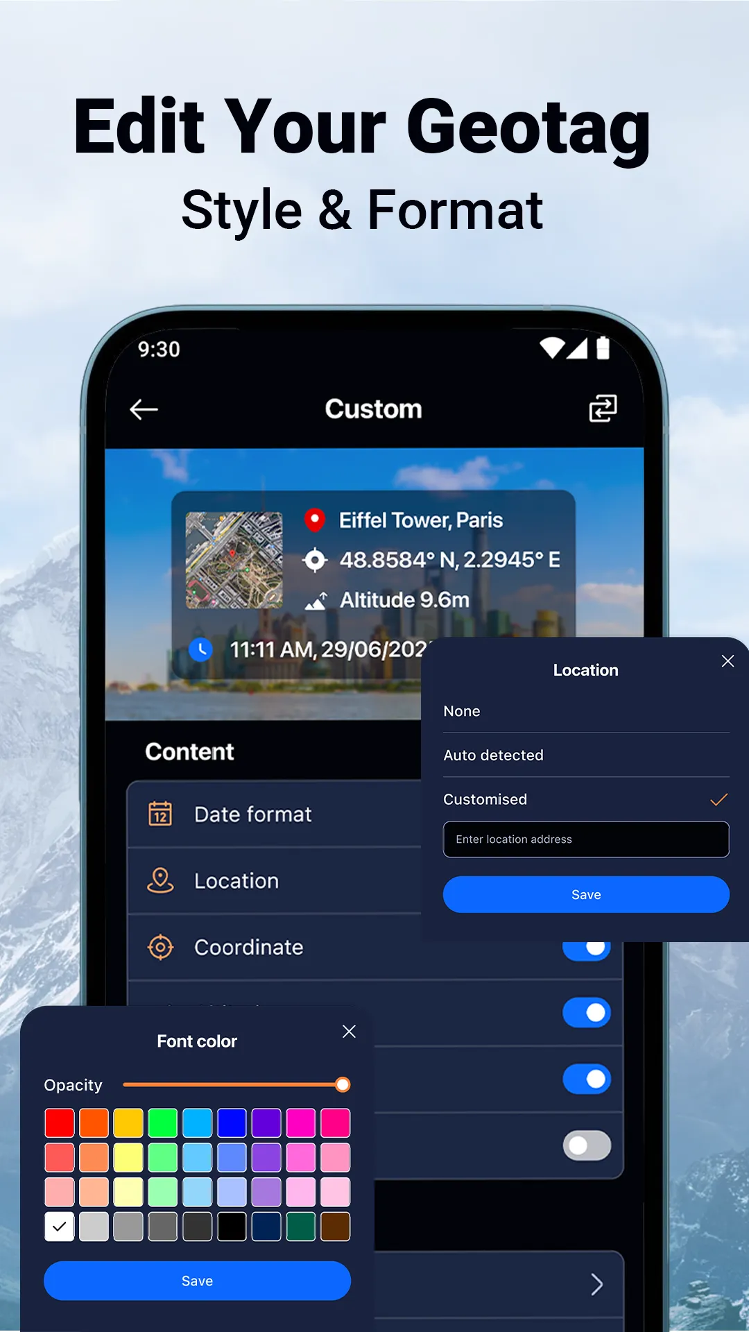 MeShot: GPS Camera & Geo Stamp | Indus Appstore | Screenshot