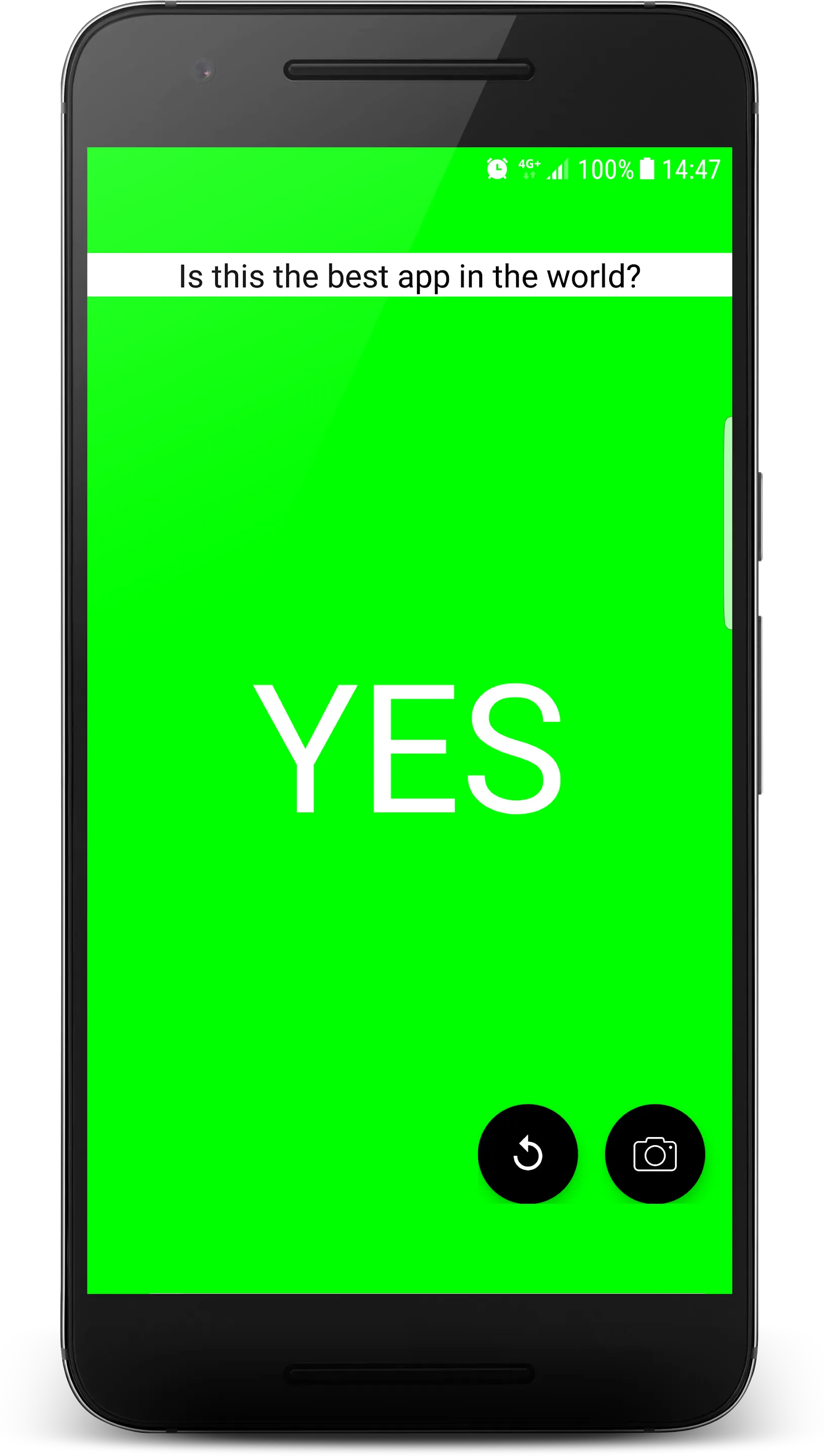 Decisions maker [yes or no] | Indus Appstore | Screenshot