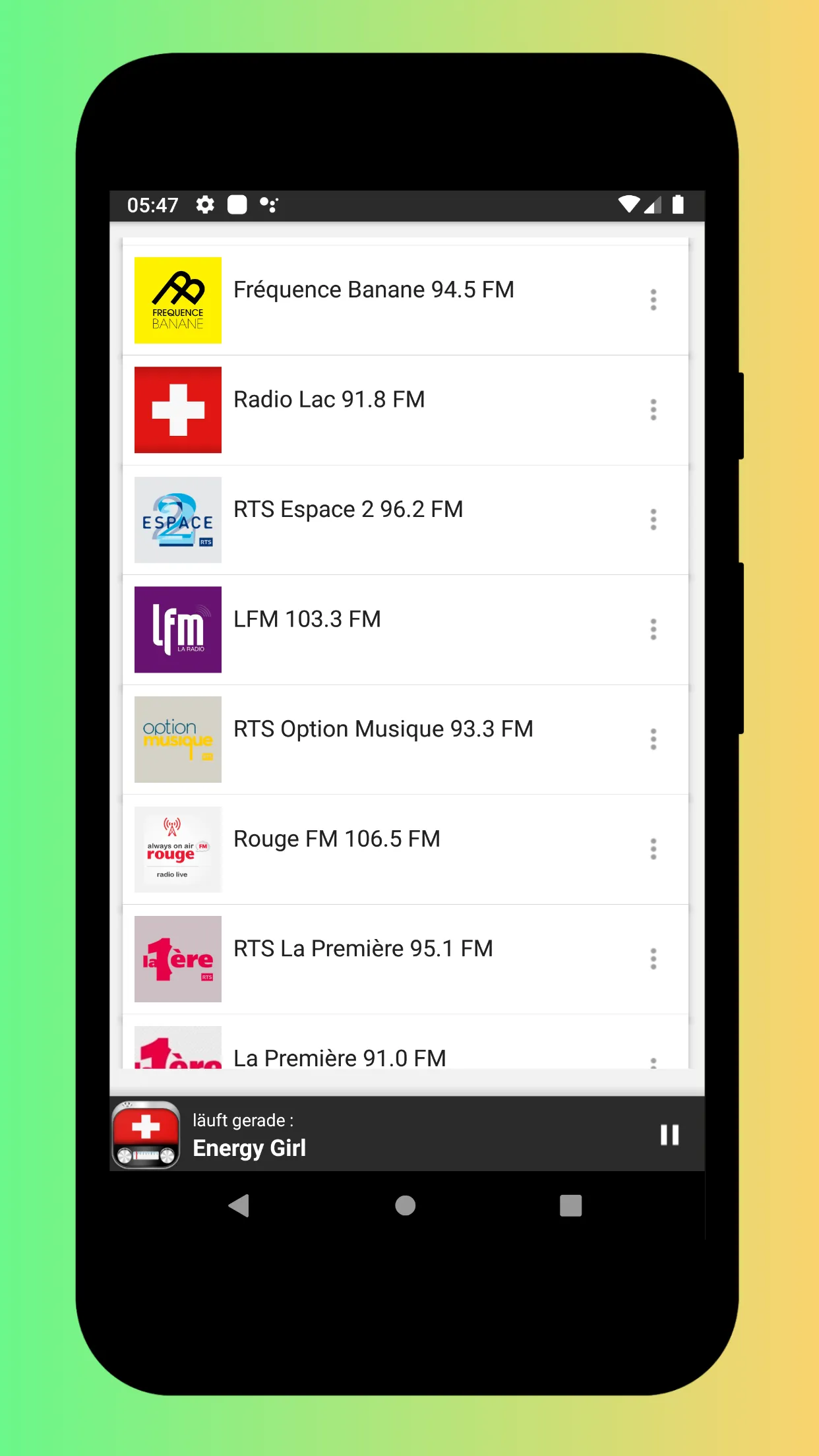 Radio Switzerland - Radio FM | Indus Appstore | Screenshot