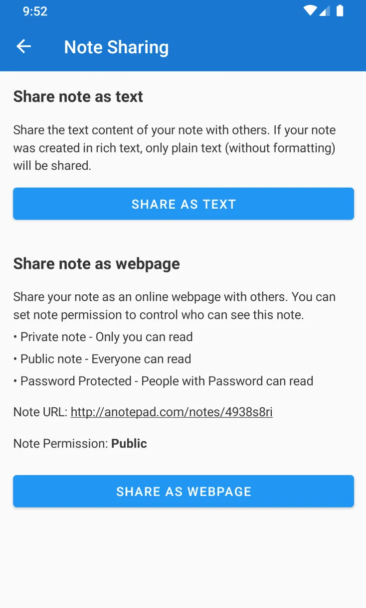 a Notepad - Take & Share Notes | Indus Appstore | Screenshot