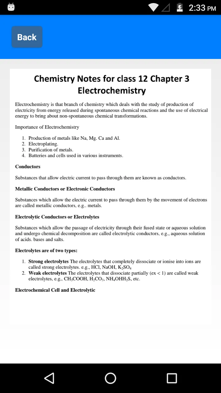 Class 12 Chemistry Notes | Indus Appstore | Screenshot