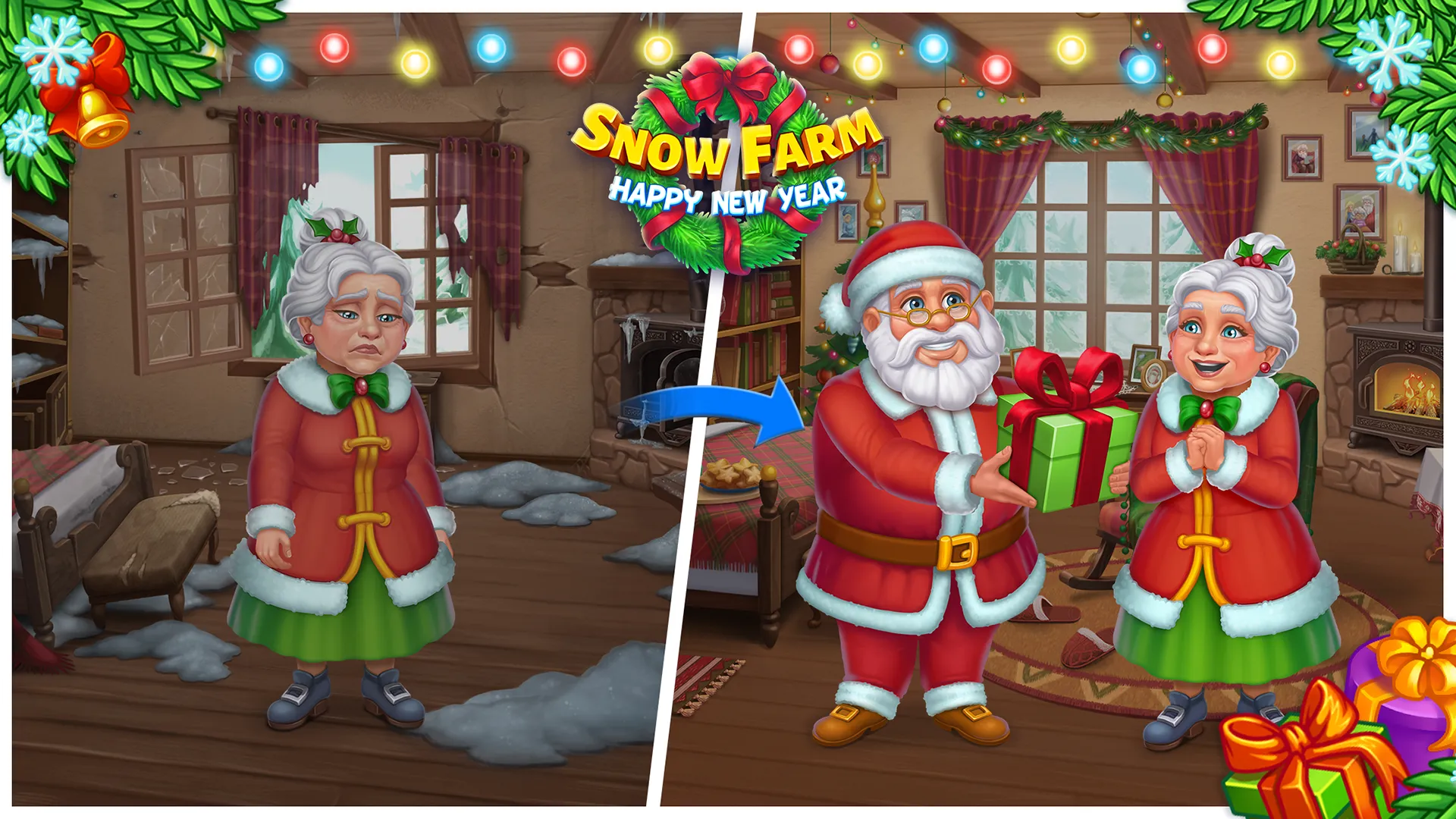 Snow Farm - Santa Family story | Indus Appstore | Screenshot