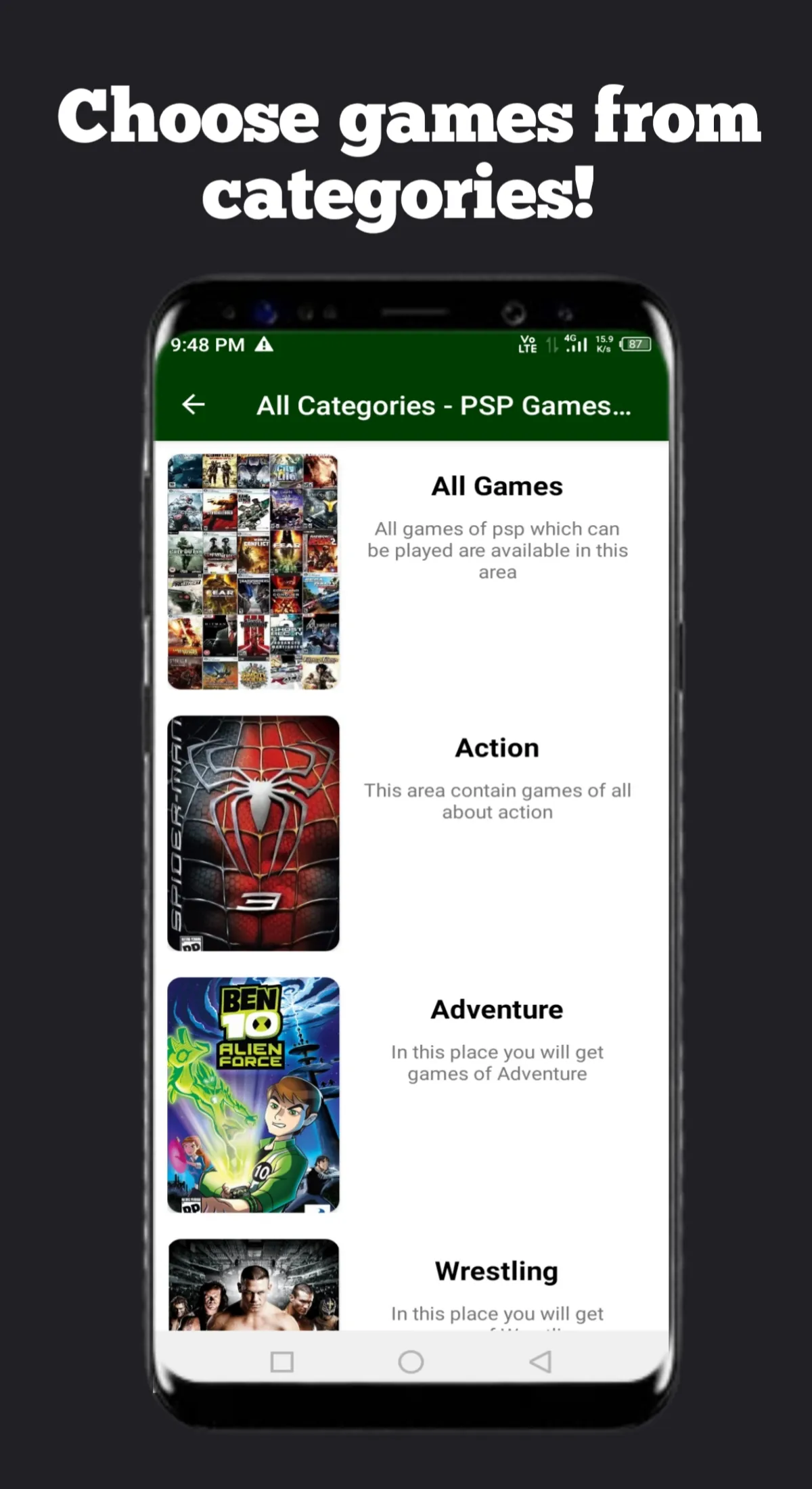 PSP Games - All Iso Downloader | Indus Appstore | Screenshot