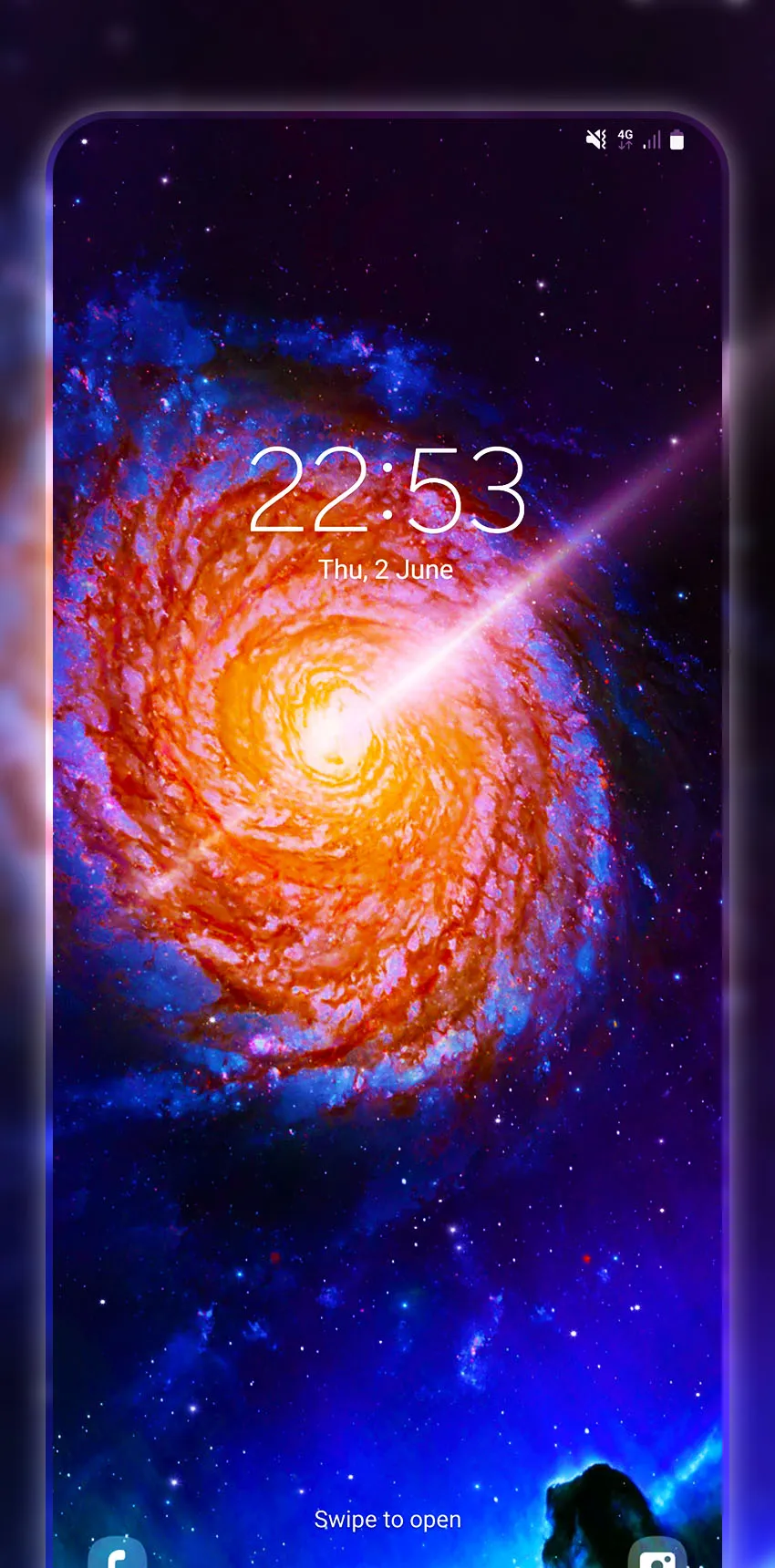 Galaxy Live Wallpapers | Indus Appstore | Screenshot