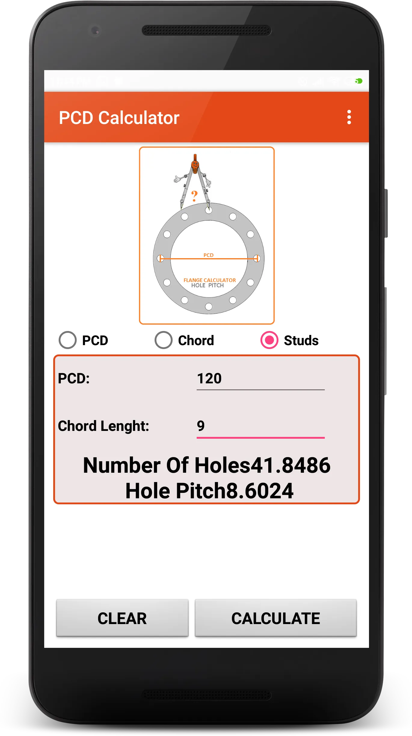 PCD Calculator | Indus Appstore | Screenshot