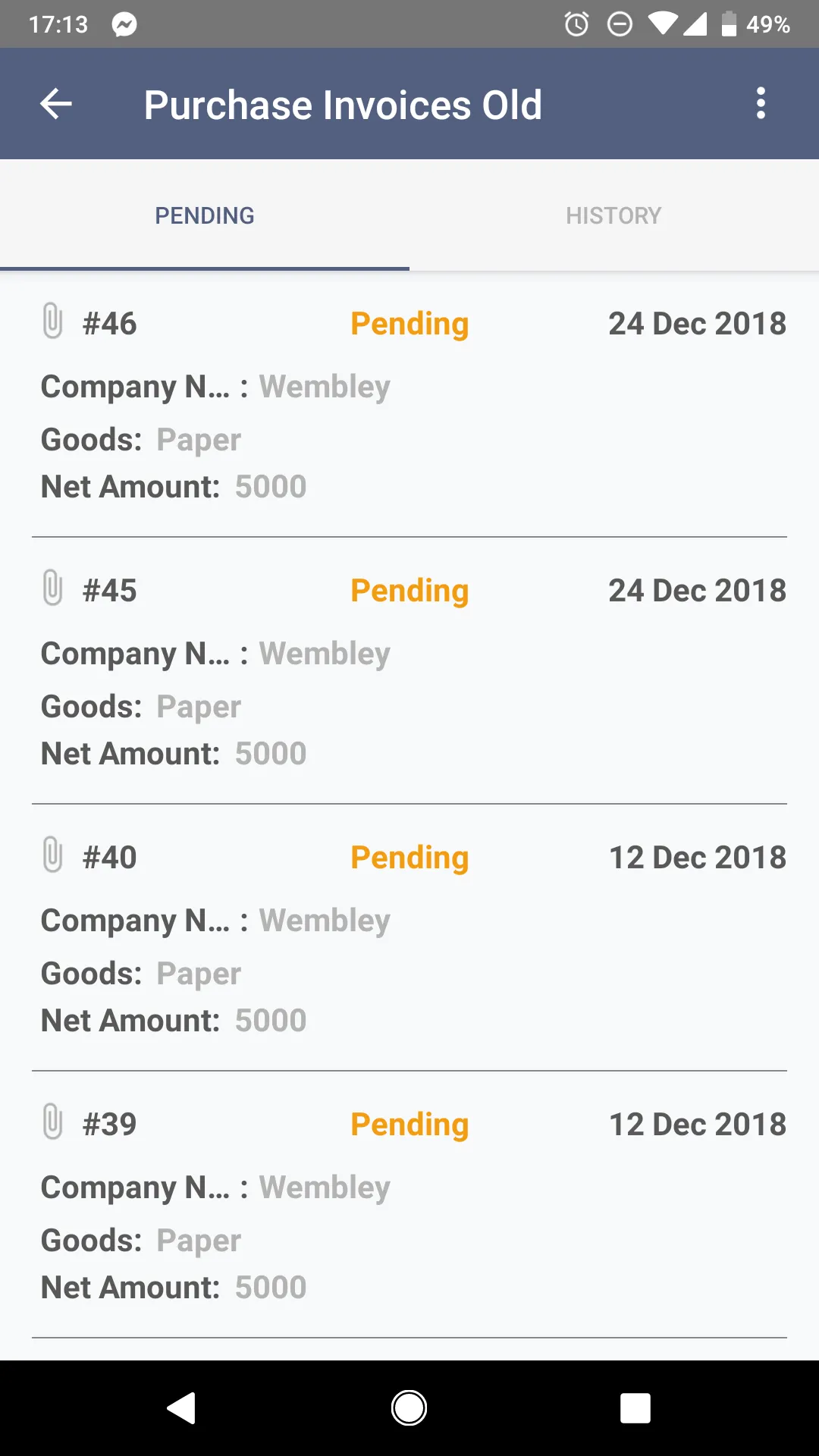 Spindle Approvals | Indus Appstore | Screenshot