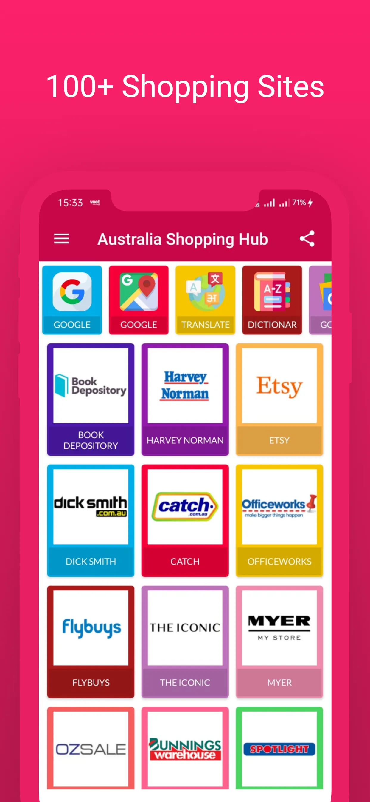 Australia Shopping Hub | Indus Appstore | Screenshot