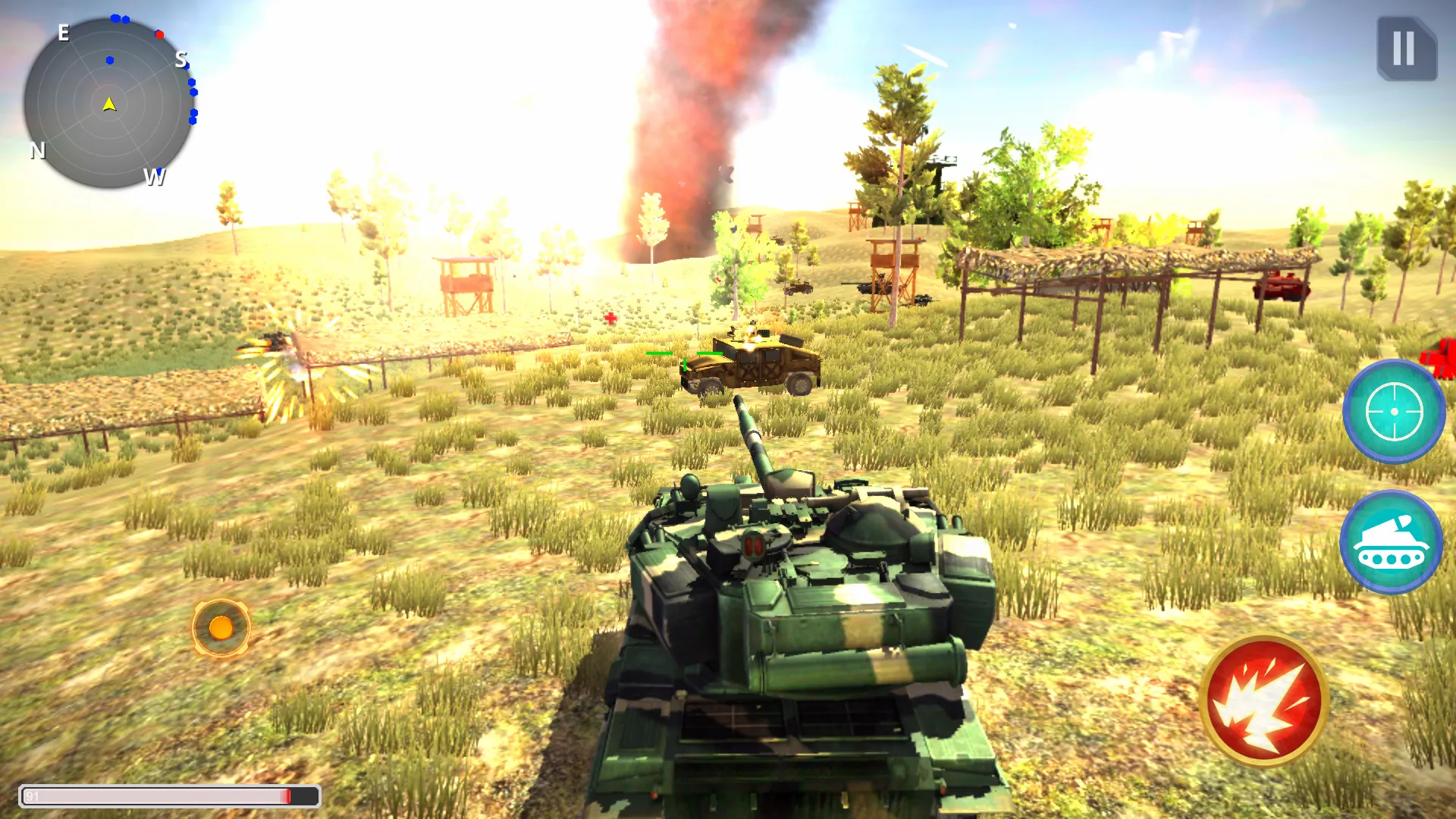 Modern Tank Battles | Indus Appstore | Screenshot