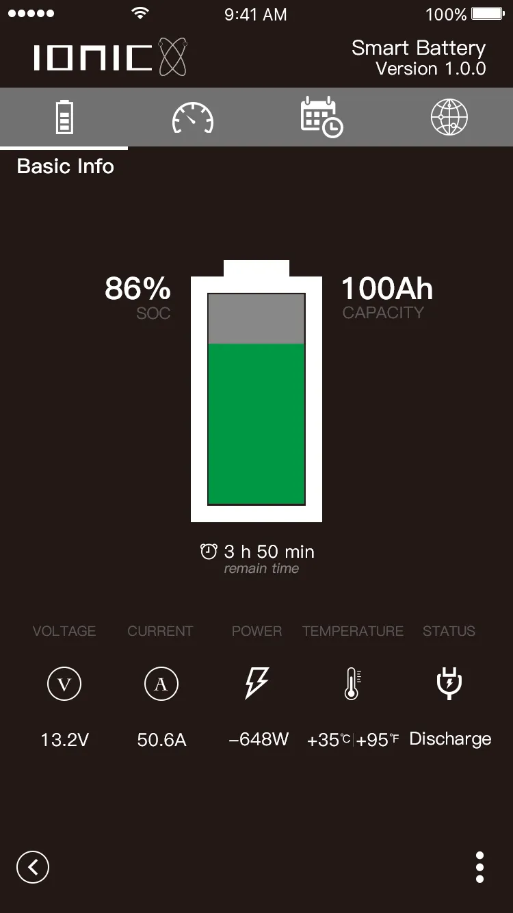 IONIC Blue Batteries | Indus Appstore | Screenshot