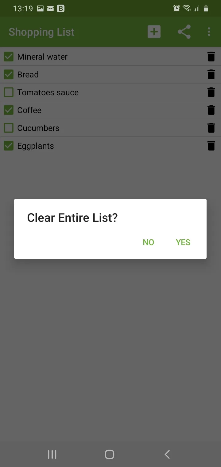 Shopping List - Tiny & Easy | Indus Appstore | Screenshot