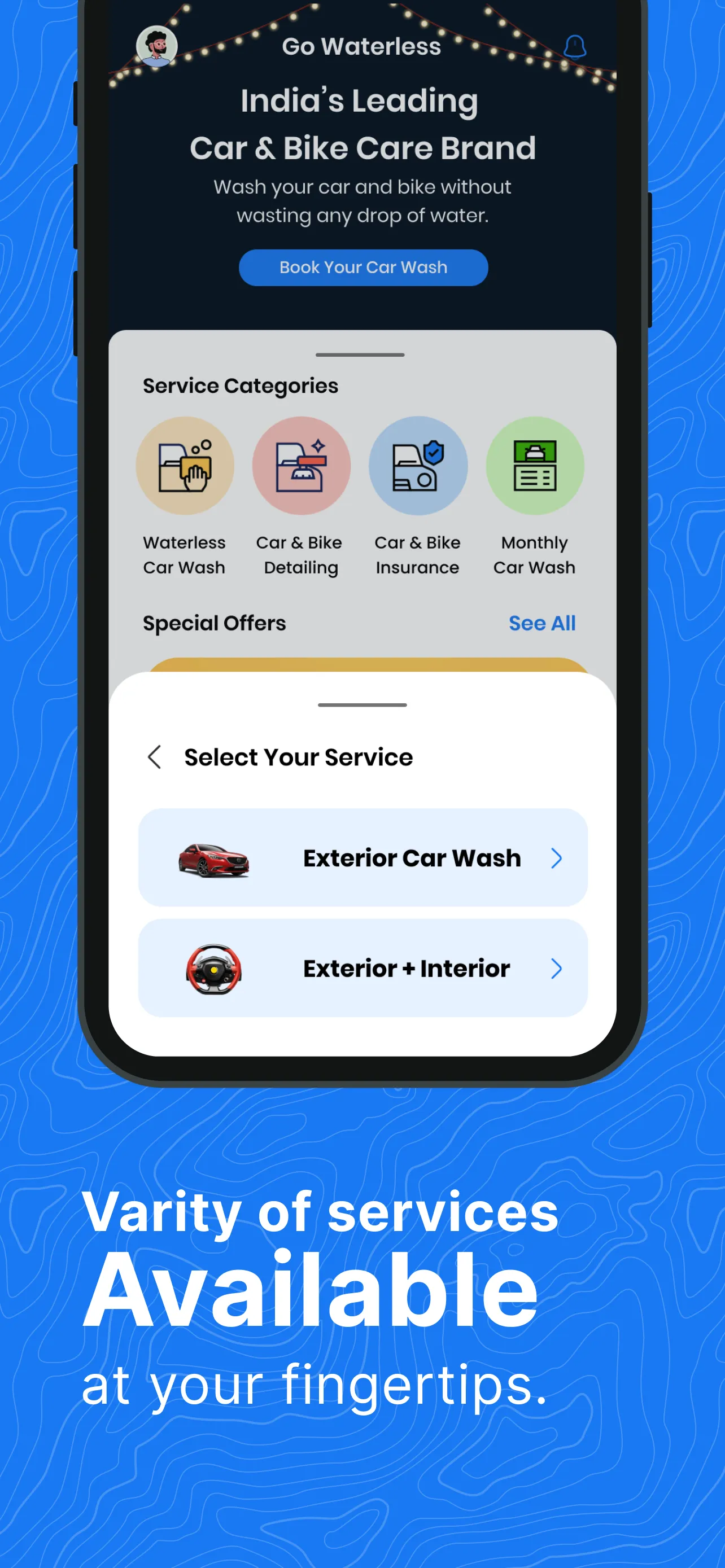 Go Waterless | Indus Appstore | Screenshot