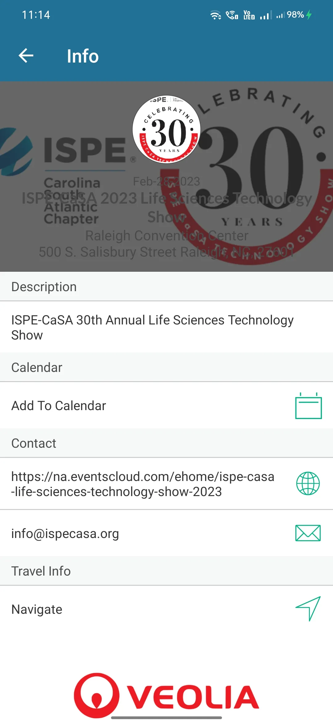 ISPE-CaSA 2023 Technology Show | Indus Appstore | Screenshot