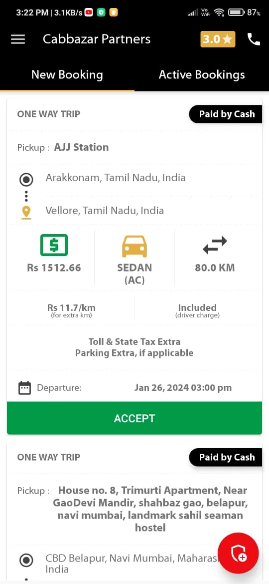 CabBazar Taxi Partners | Indus Appstore | Screenshot