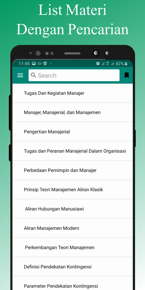 Pengantar Manajemen | Indus Appstore | Screenshot