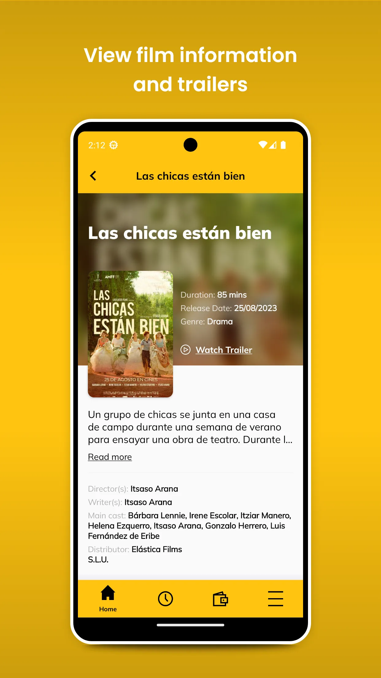 Cinemes Girona | Indus Appstore | Screenshot
