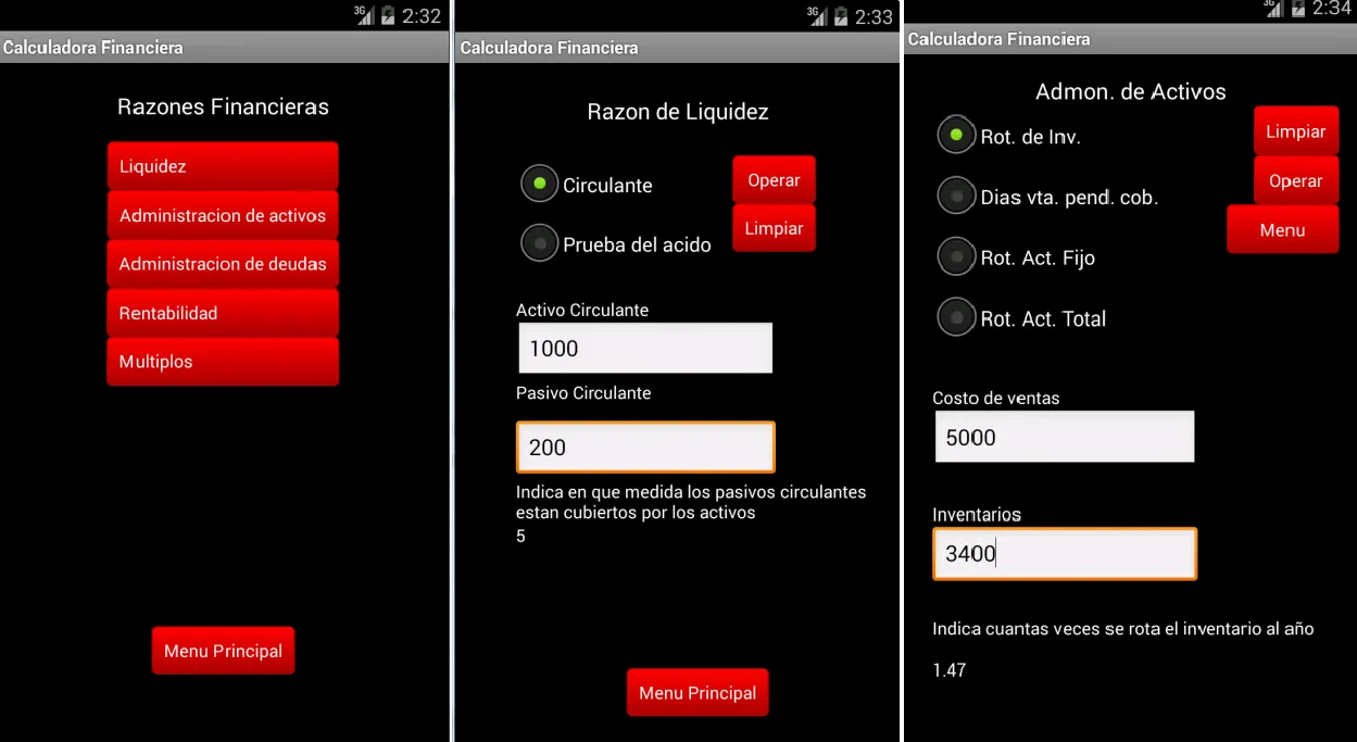 Calculadora Financiera | Indus Appstore | Screenshot