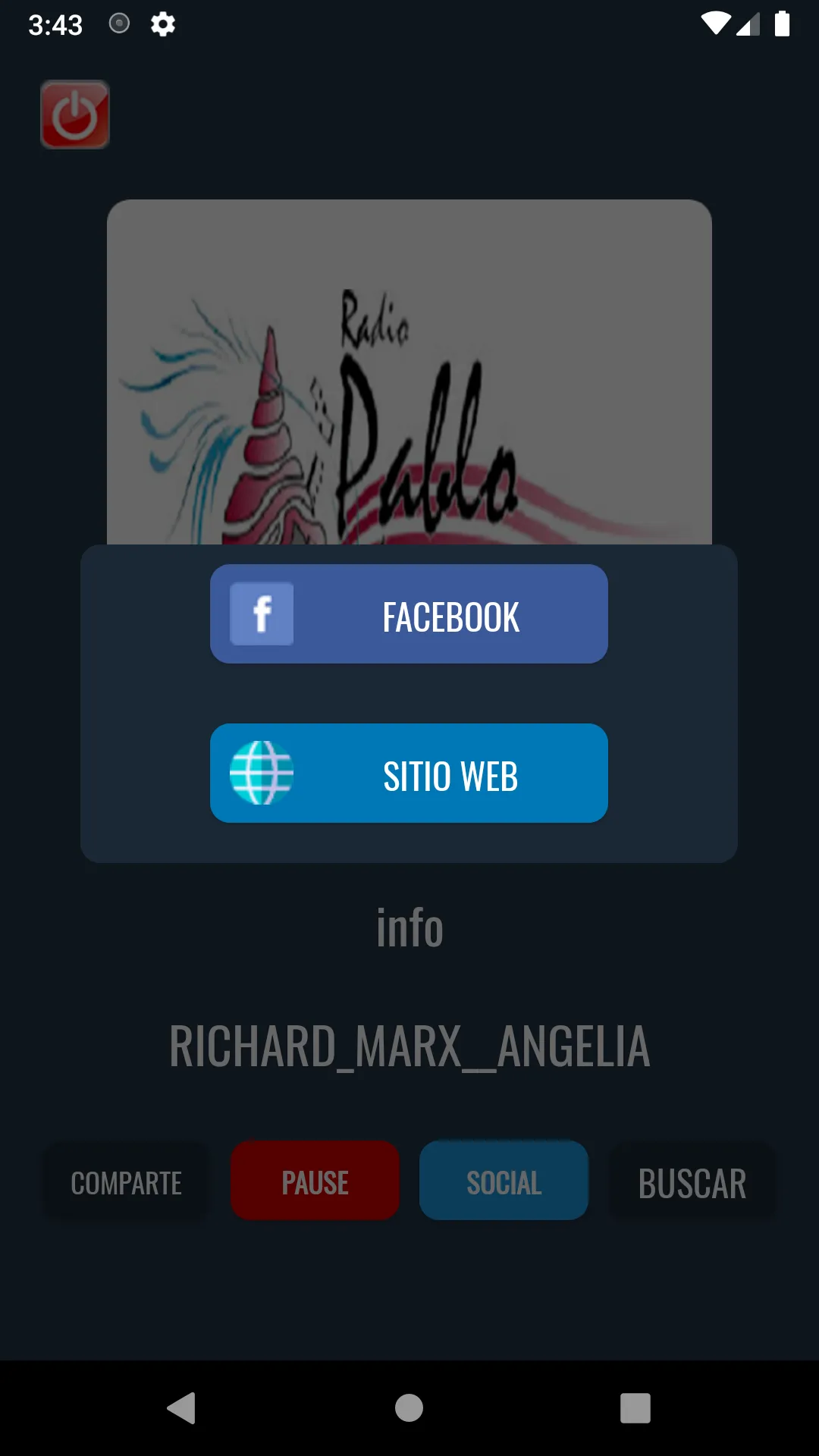 Radio Pablo Neruda Chile | Indus Appstore | Screenshot