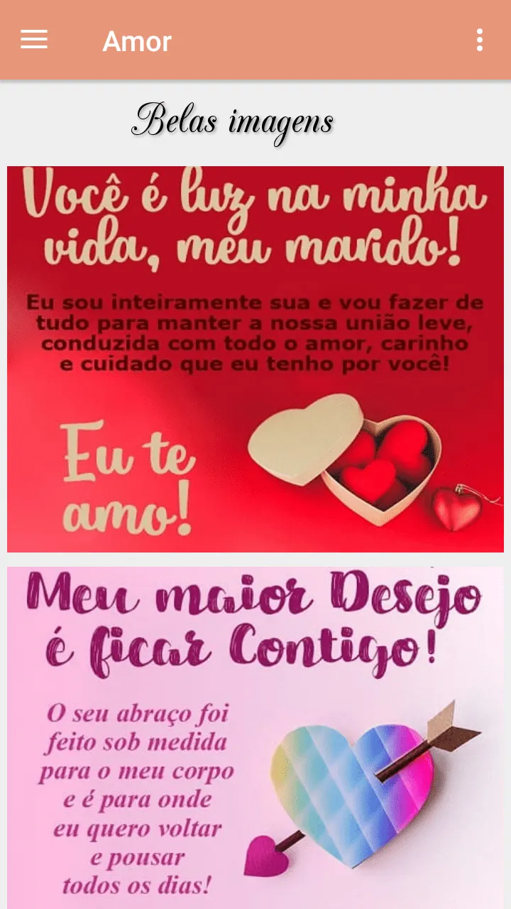 Mensagens de Amor e Carinho | Indus Appstore | Screenshot